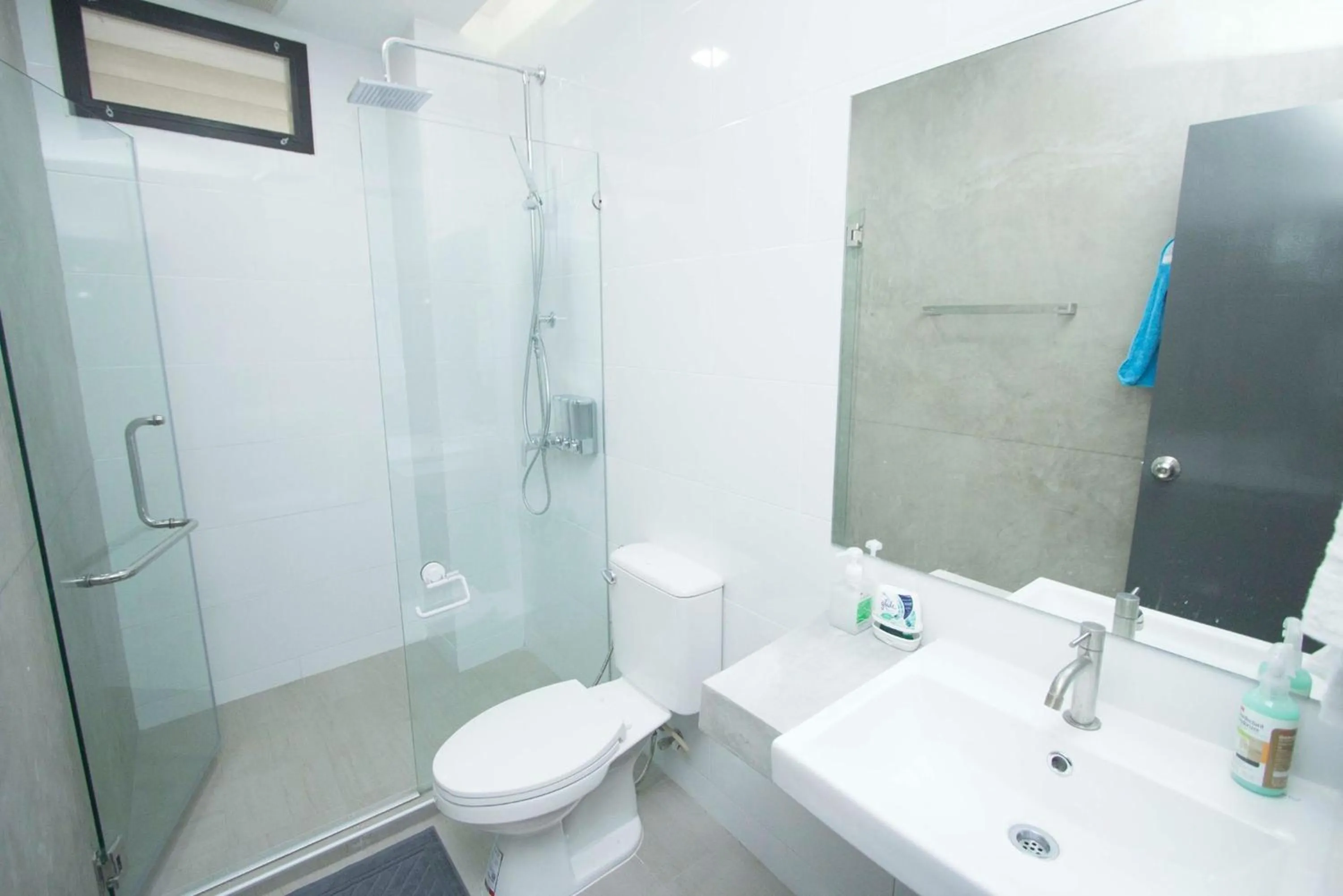 Bathroom in All day hostel at BTS Bang Chak