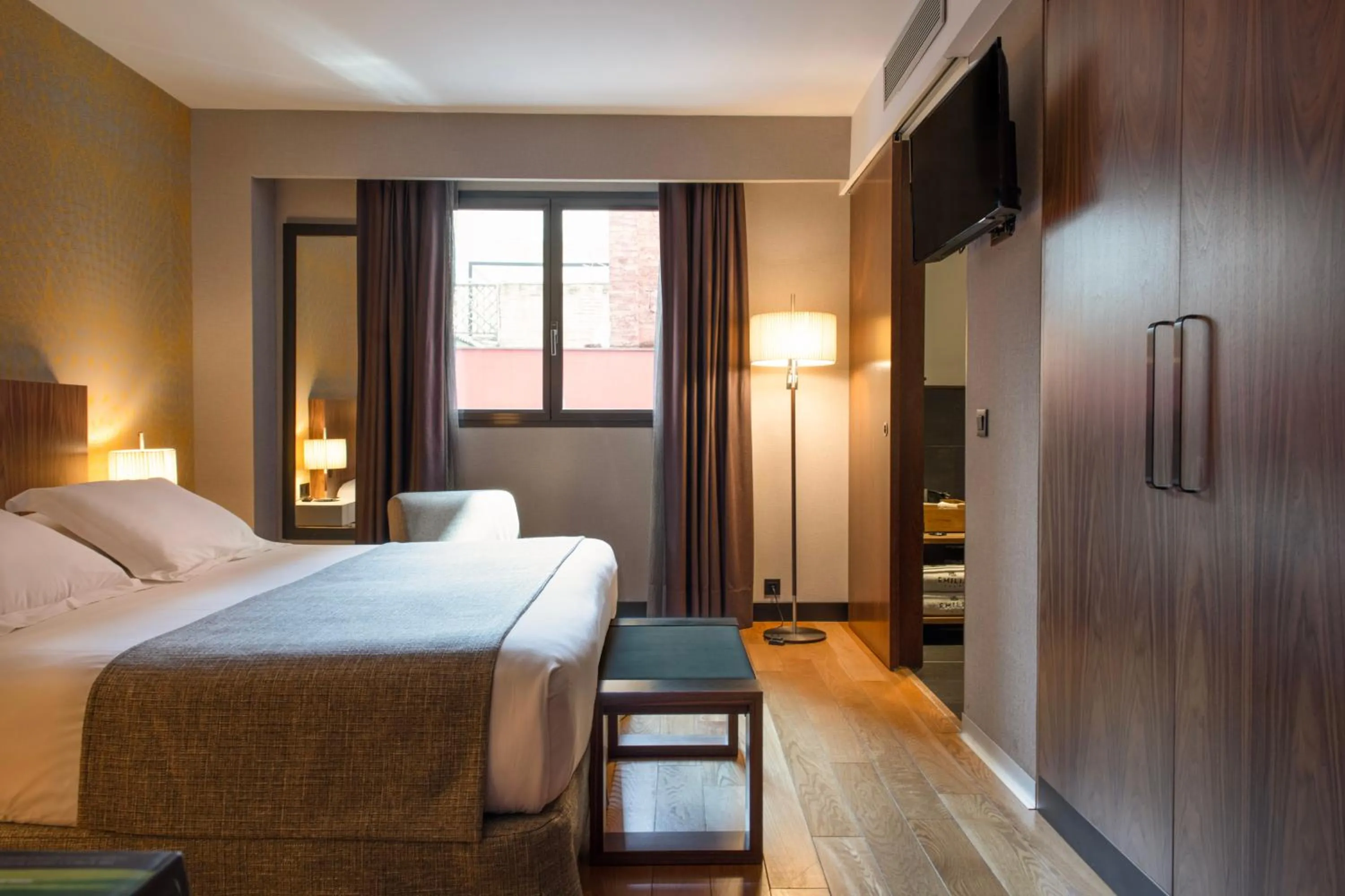 Bed in Hotel Villa Emilia