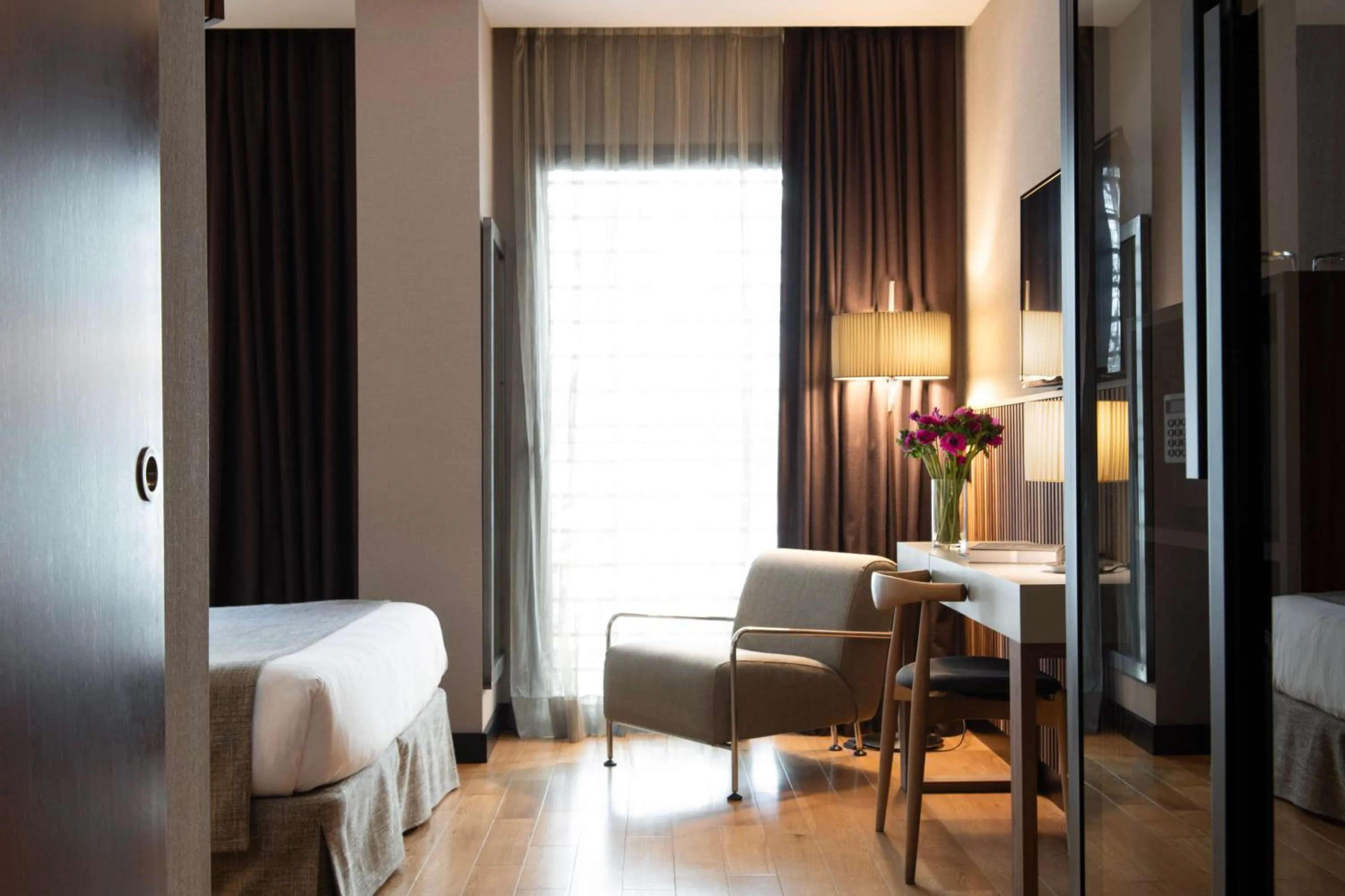 Bed in Hotel Villa Emilia