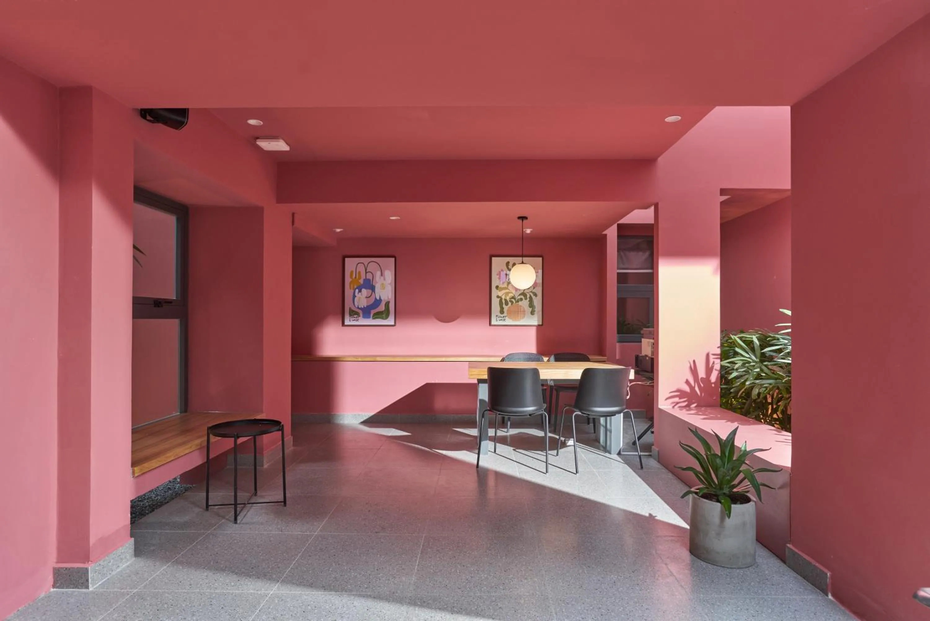 Seating area in M Village Living Hồ Biểu Chánh