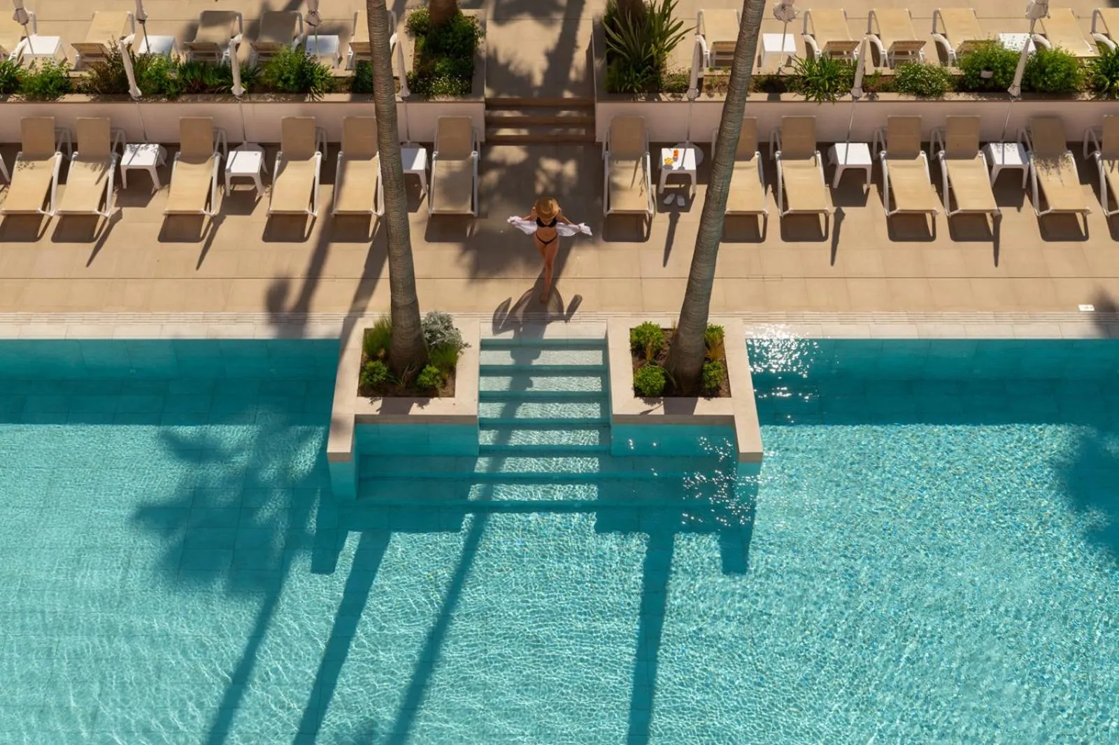 Swimming pool in AQUA Hotel The Breeze & Spa - All Inclusive - Adults Only - 4Sup