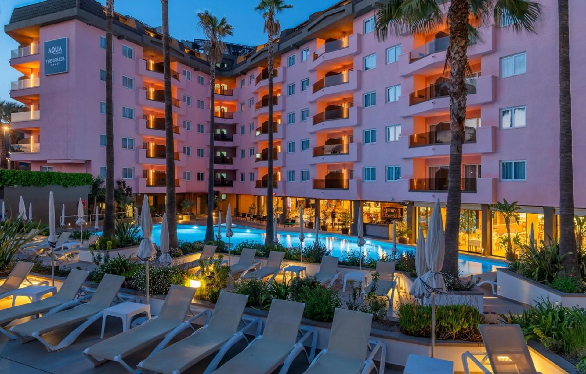 Property building in AQUA Hotel The Breeze & Spa - All Inclusive - Adults Only - 4Sup