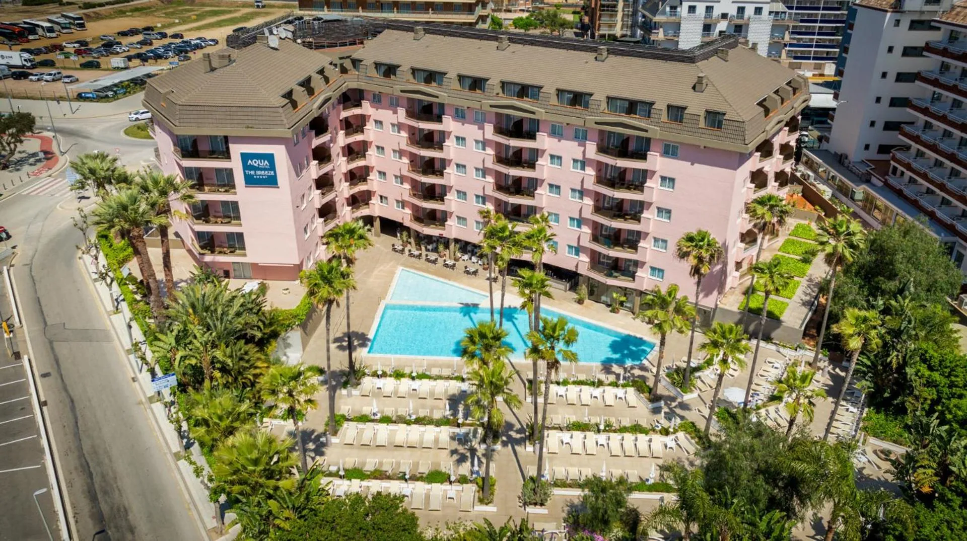 Property building in AQUA Hotel The Breeze & Spa - All Inclusive - Adults Only - 4Sup