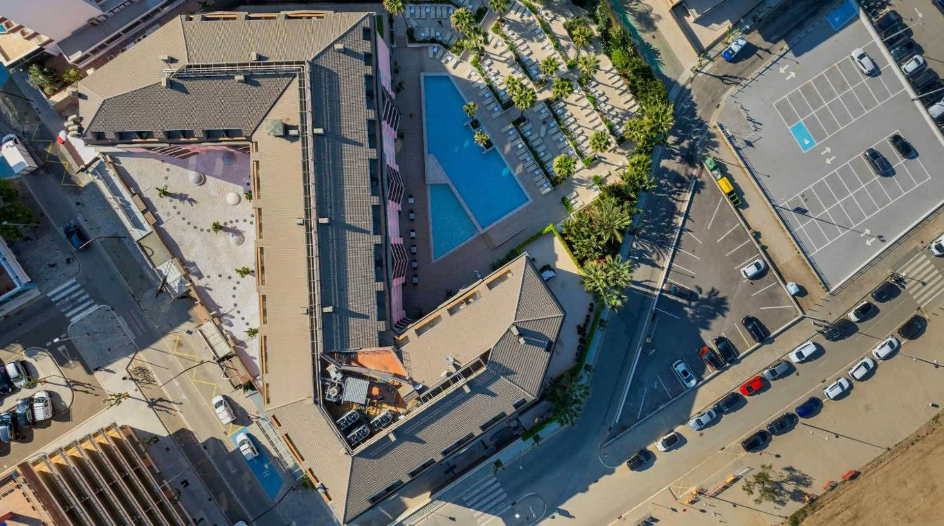 Bird's eye view in AQUA Hotel The Breeze & Spa - All Inclusive - Adults Only - 4Sup