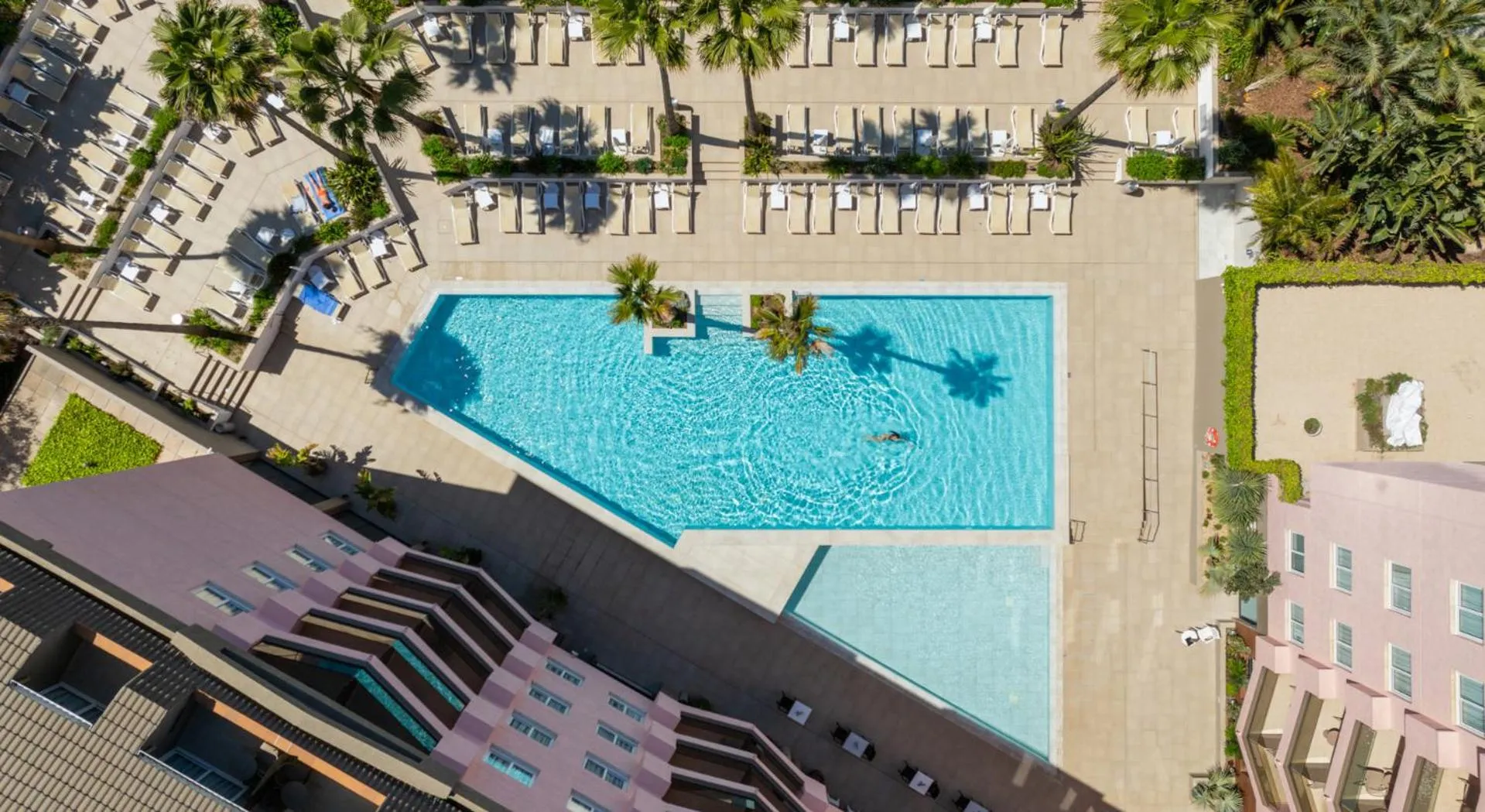 Bird's eye view in AQUA Hotel The Breeze & Spa - All Inclusive - Adults Only - 4Sup