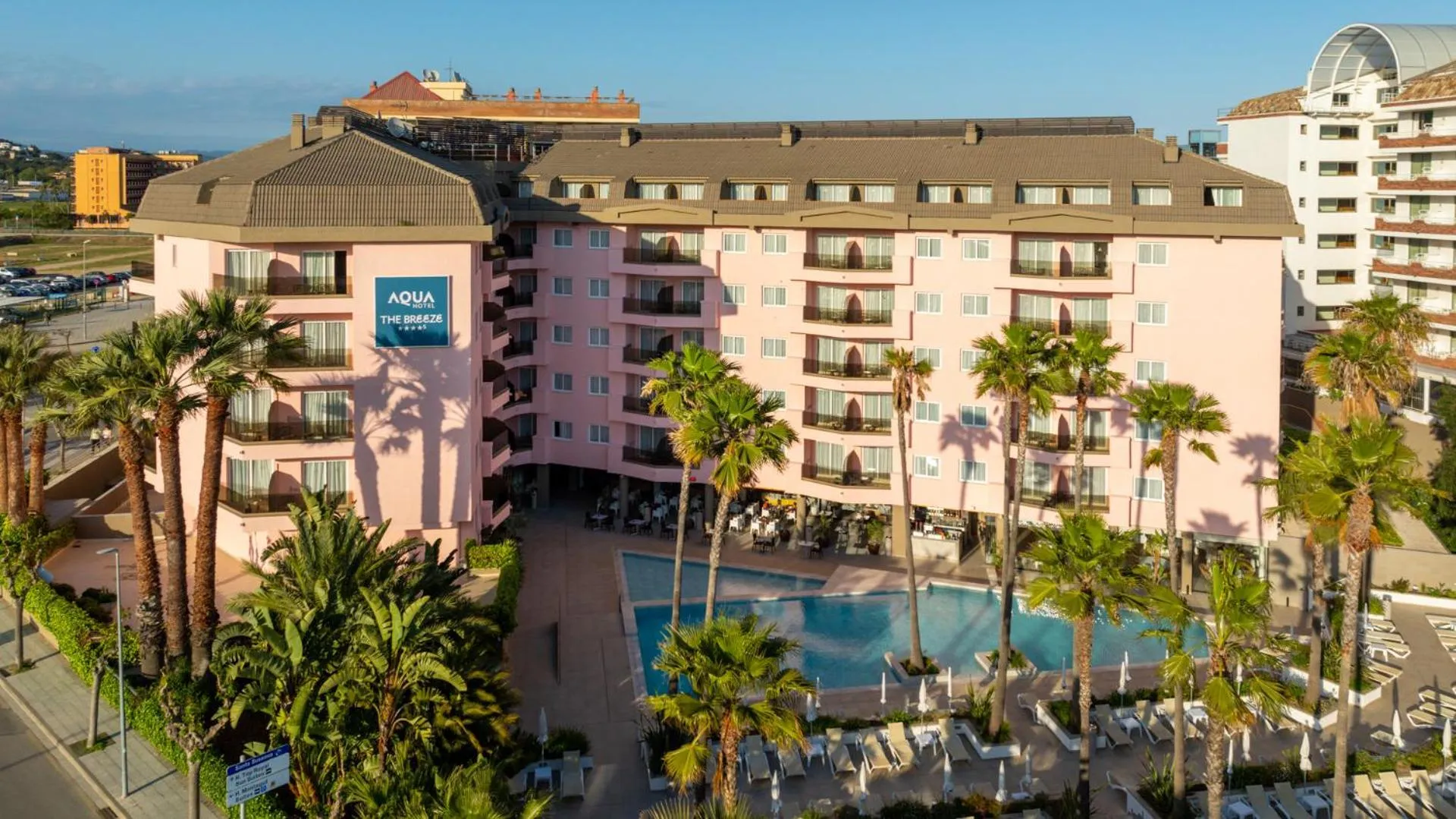 Property building in AQUA Hotel The Breeze & Spa - All Inclusive - Adults Only - 4Sup