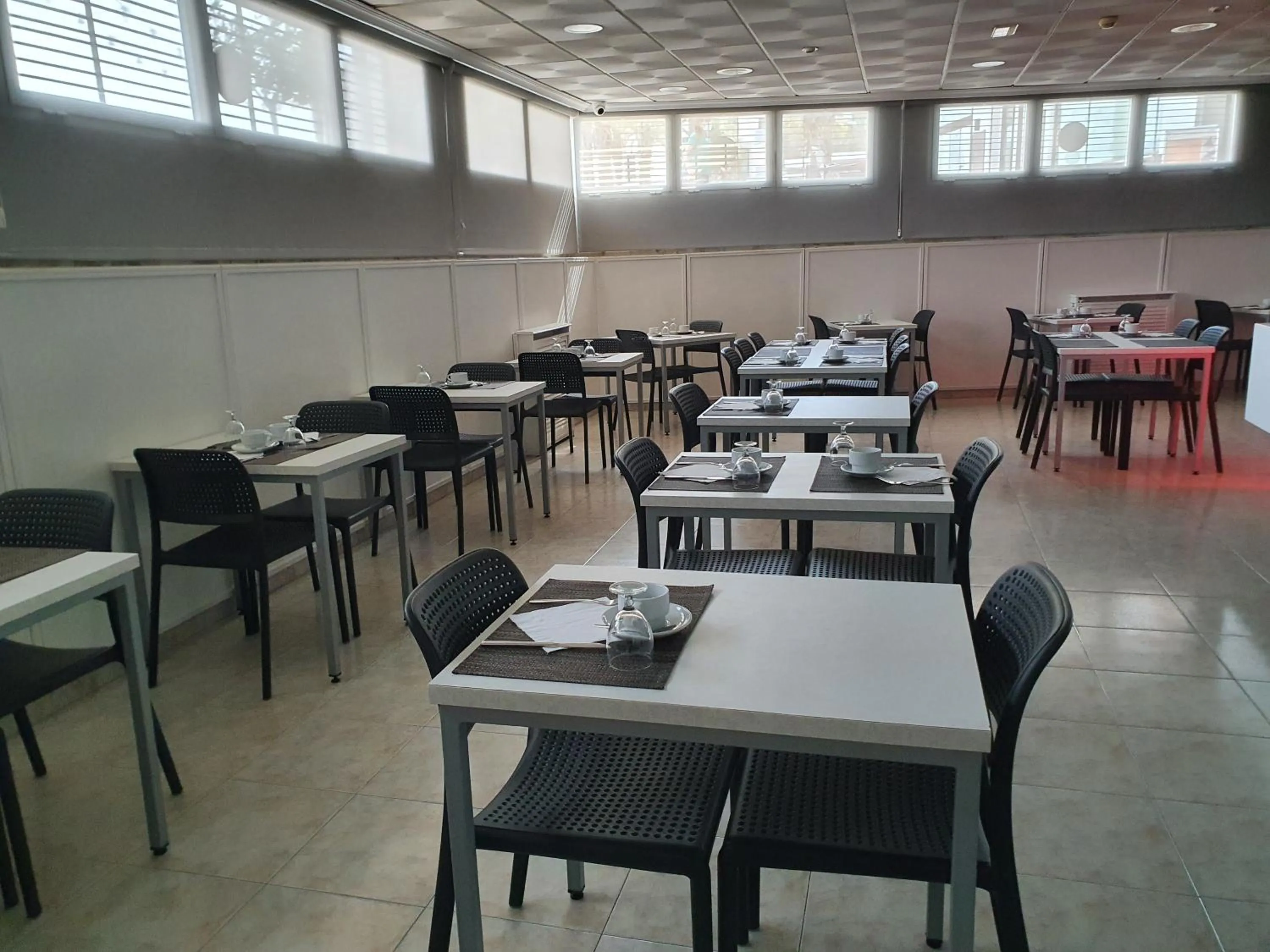 Dining area in Hotel Bilbaino