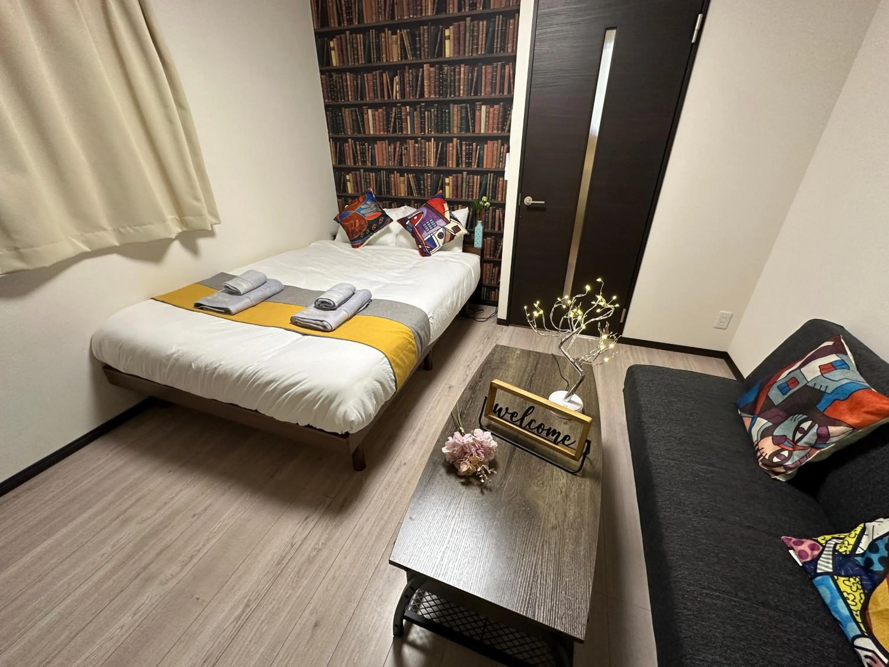 Bed in nestay inn tokyo asakusa