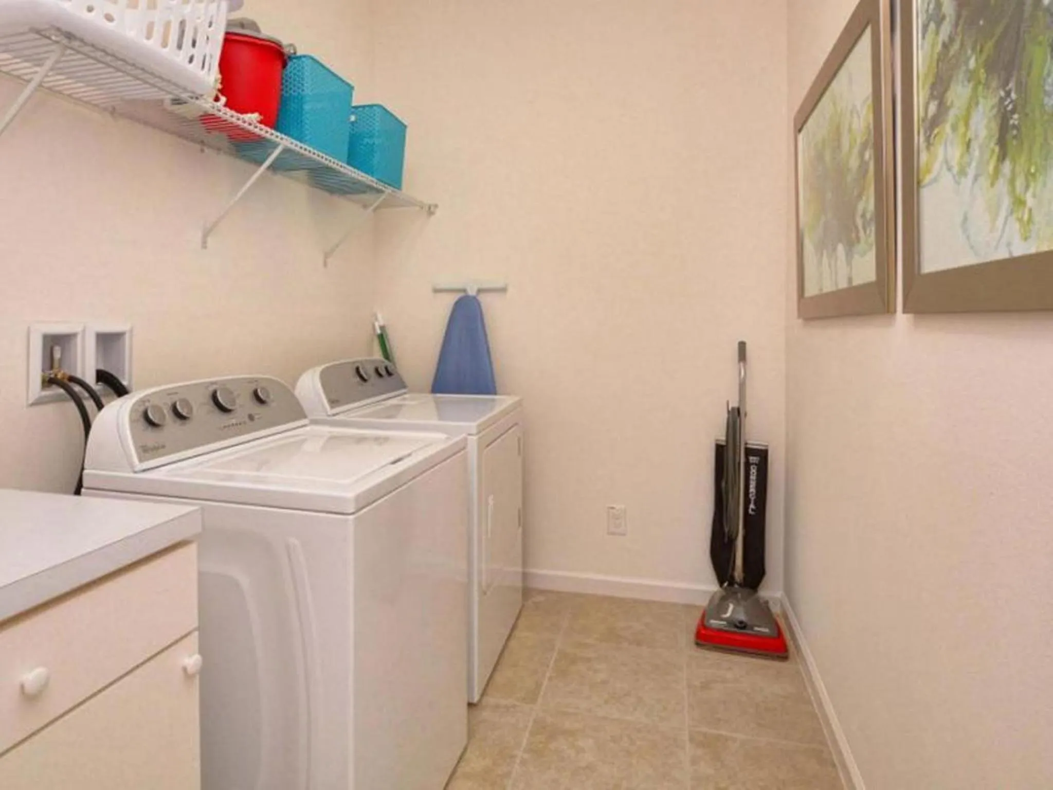 laundry in 4 Bedroom Value Plus Home with Private Pool