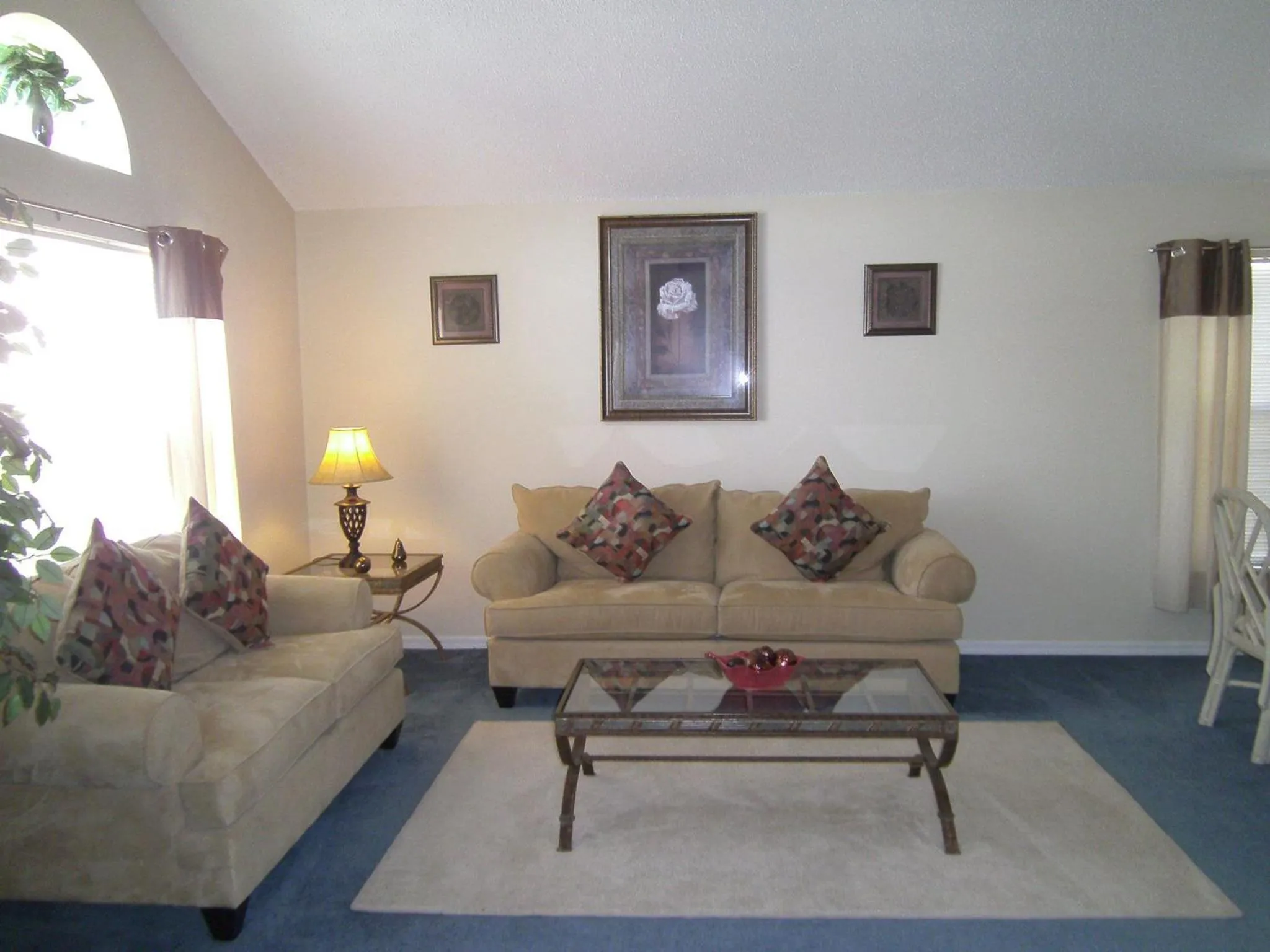 Living room in 4 Bedroom Value Plus Home with Private Pool