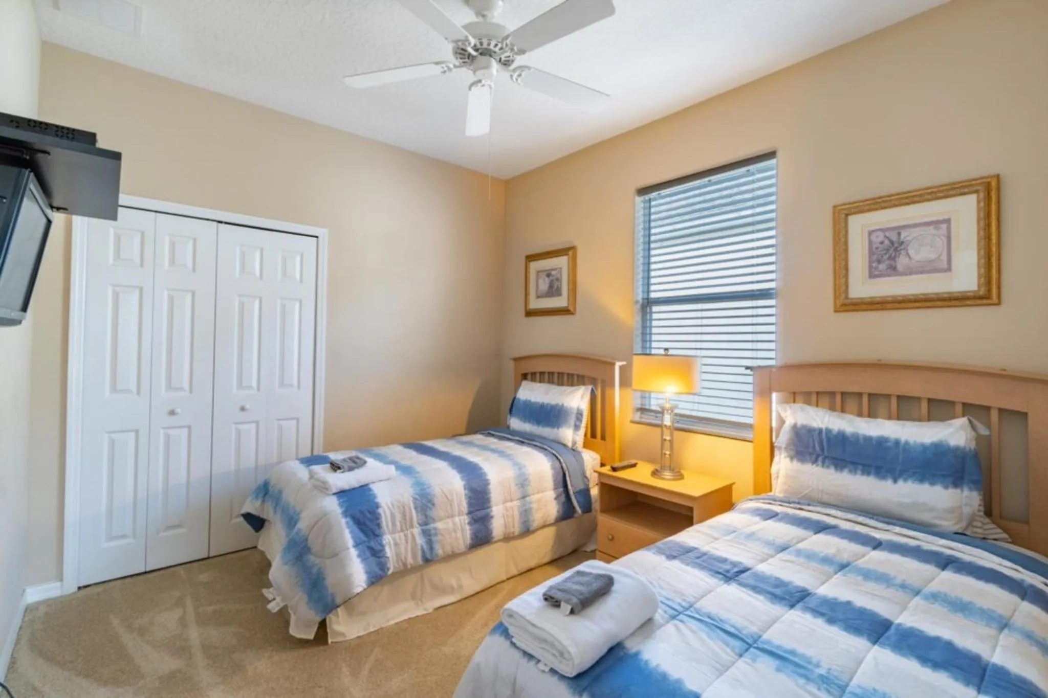 Bedroom, Bed in 4 Bedroom Value Plus Home with Private Pool