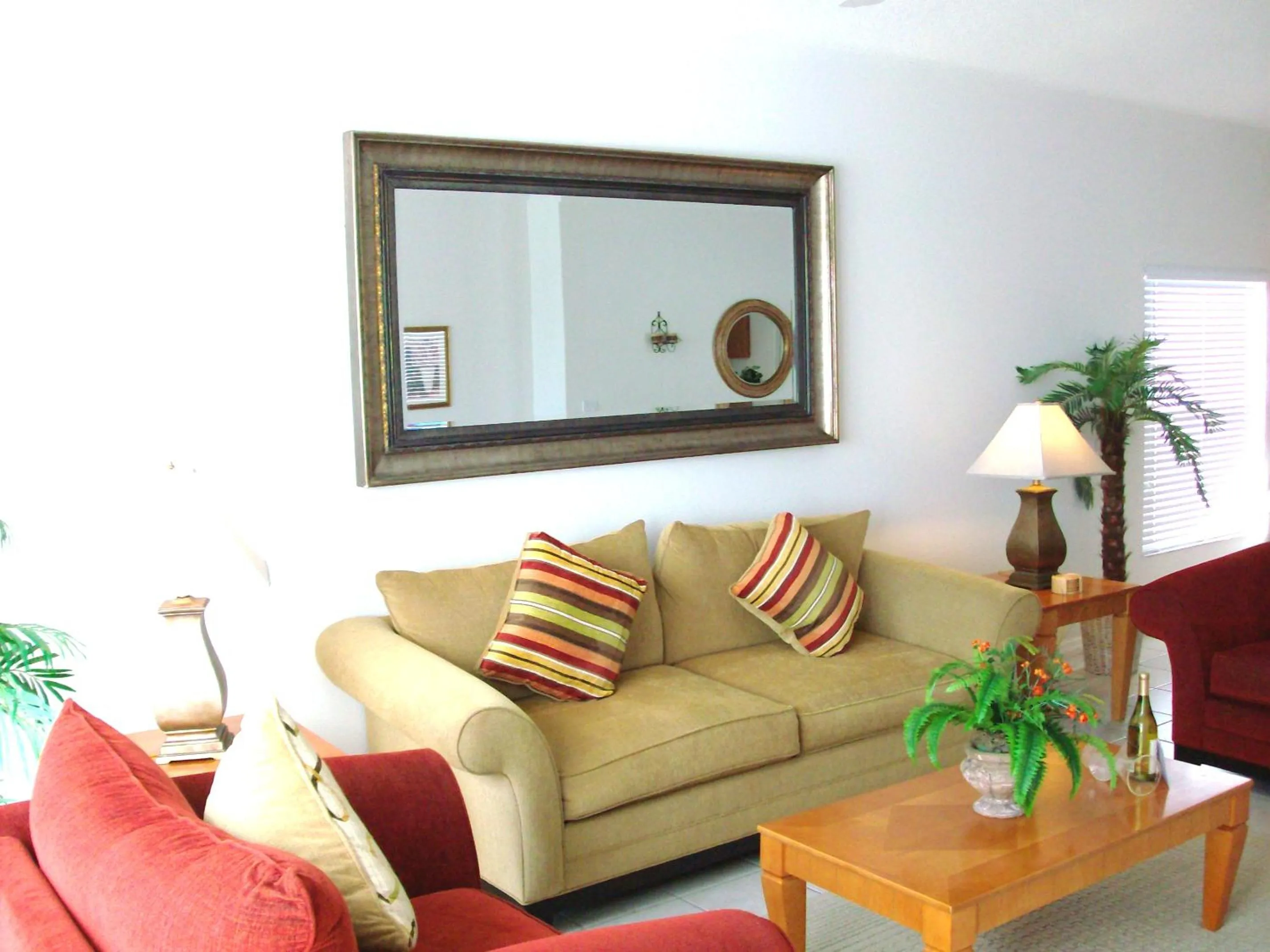 Living room in 4 Bedroom Value Plus Home with Private Pool