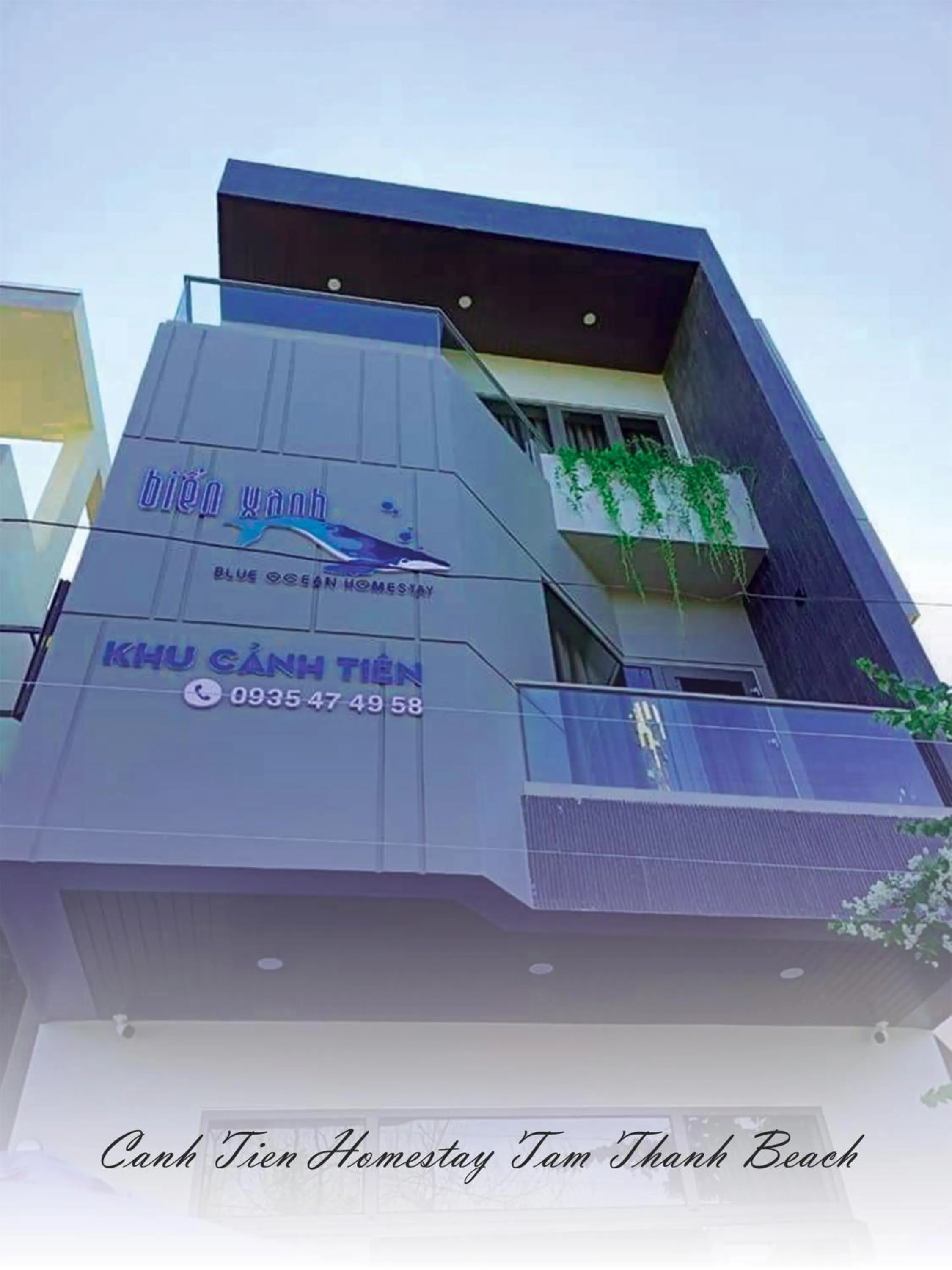 Property building in Canh Tien Homestay Tam Thanh Beach