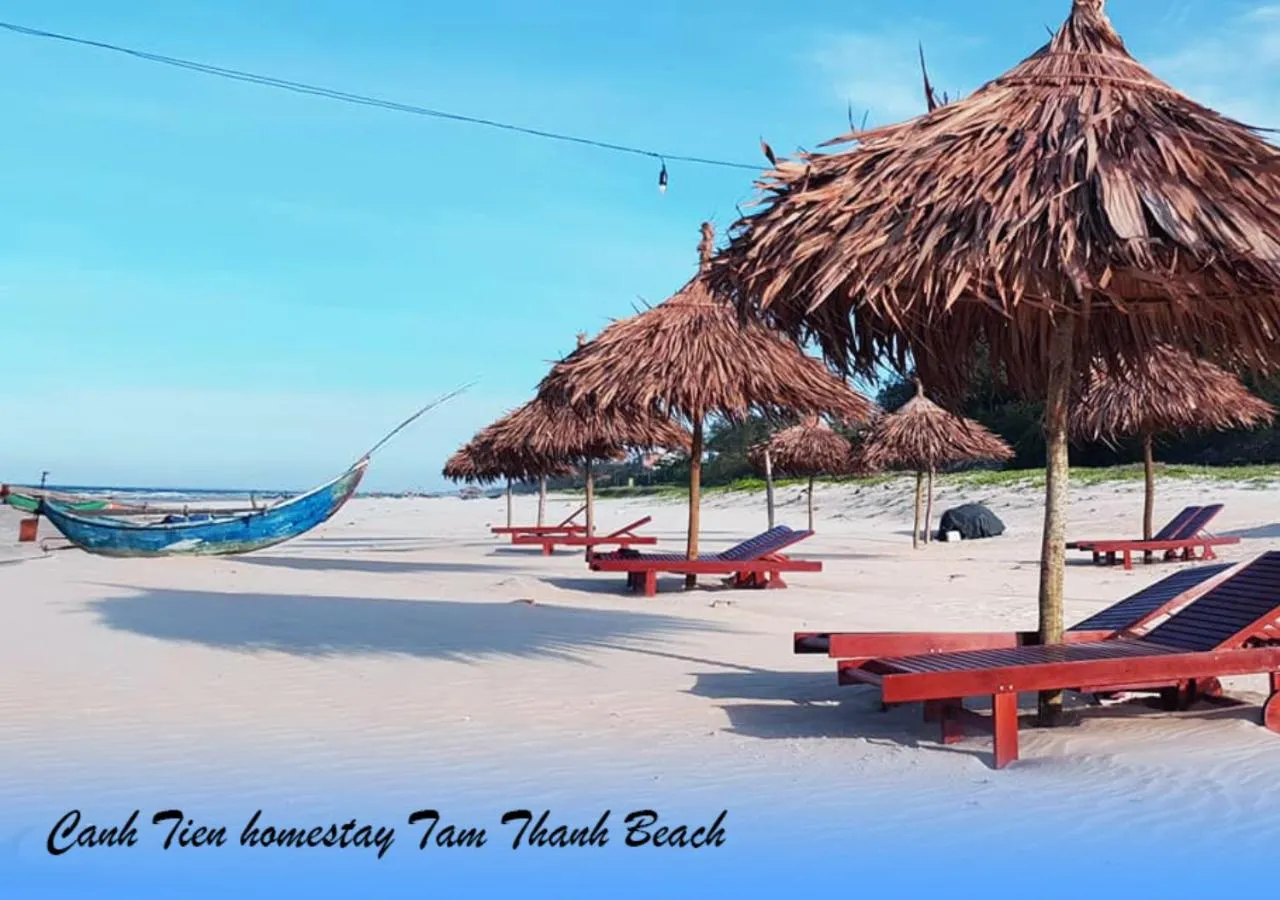 Beach in Canh Tien Homestay Tam Thanh Beach