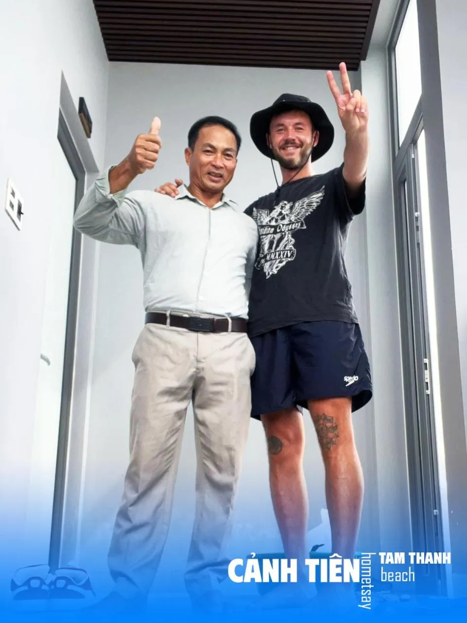 Guests in Canh Tien Homestay Tam Thanh Beach