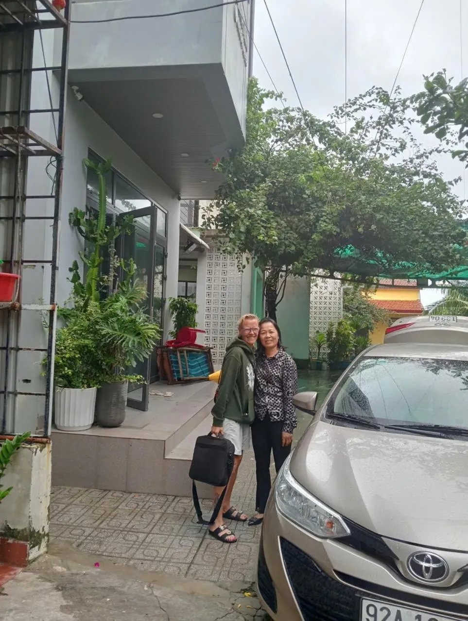 Guests in Canh Tien Homestay Tam Thanh Beach