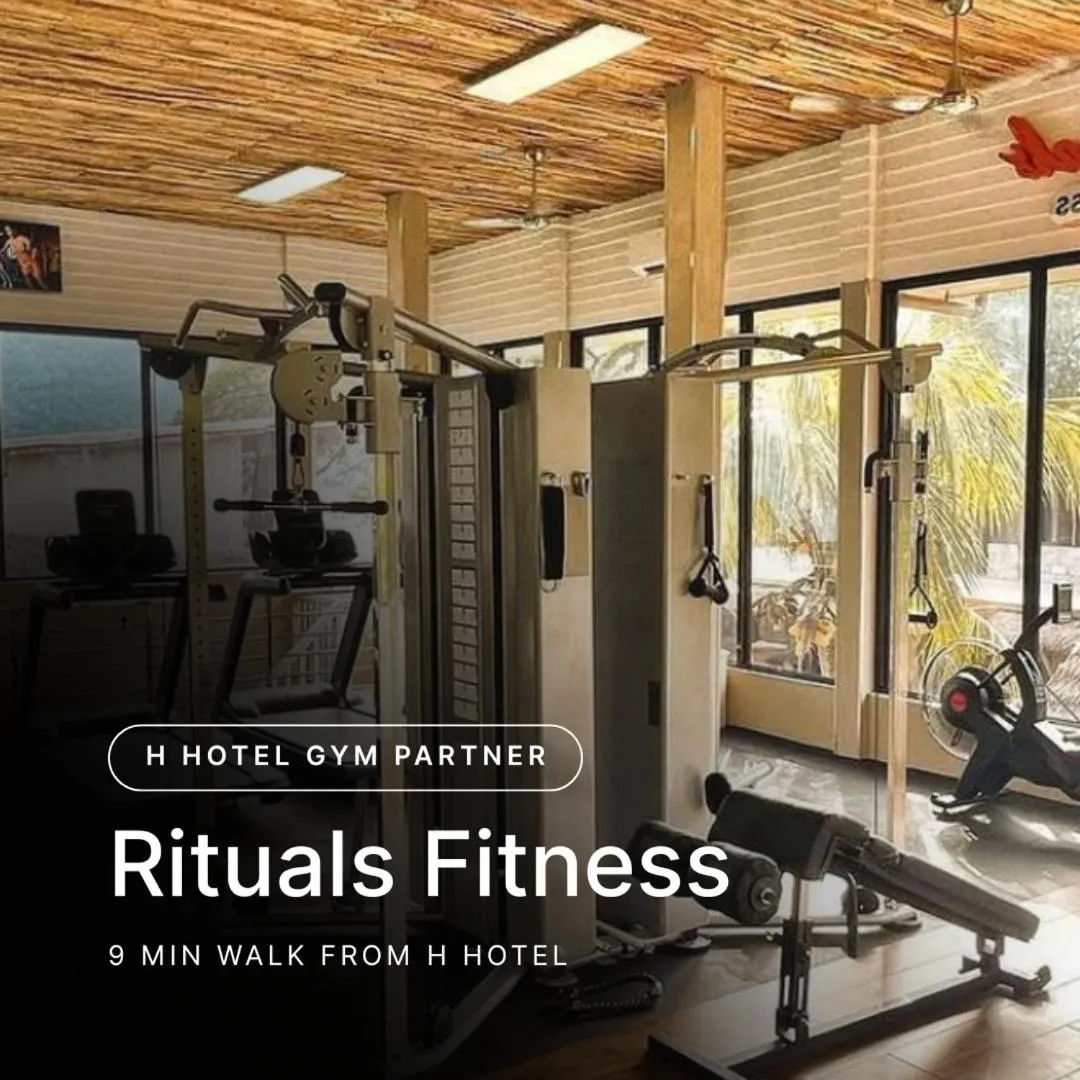 Fitness centre/facilities in H Hotel El Nido - Vegan Friendly Hotel Managed by H Hospitality Group