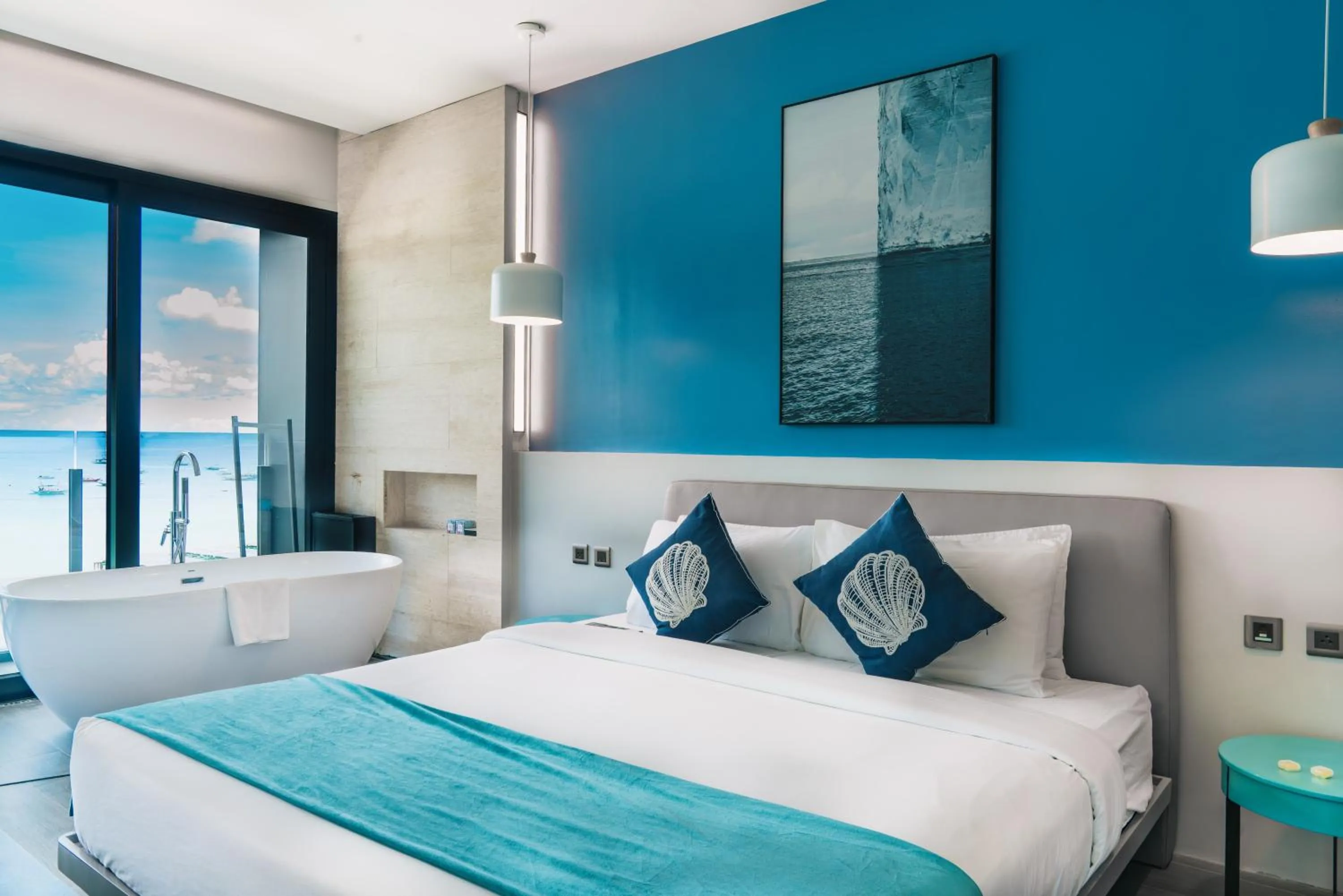 Bed in H Hotel El Nido - Vegan Friendly Hotel Managed by H Hospitality Group