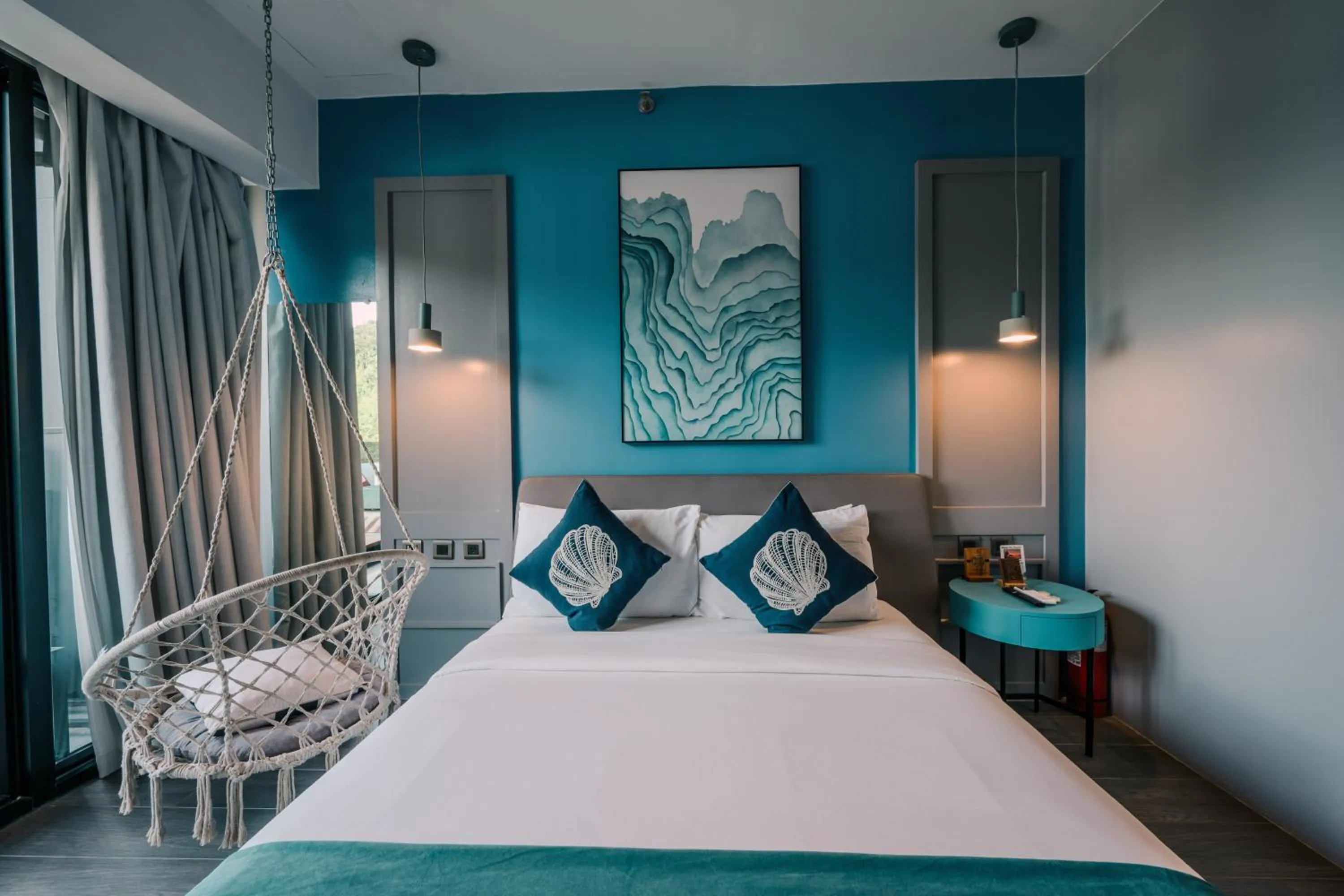 Bed in H Hotel El Nido - Vegan Friendly Hotel Managed by H Hospitality Group