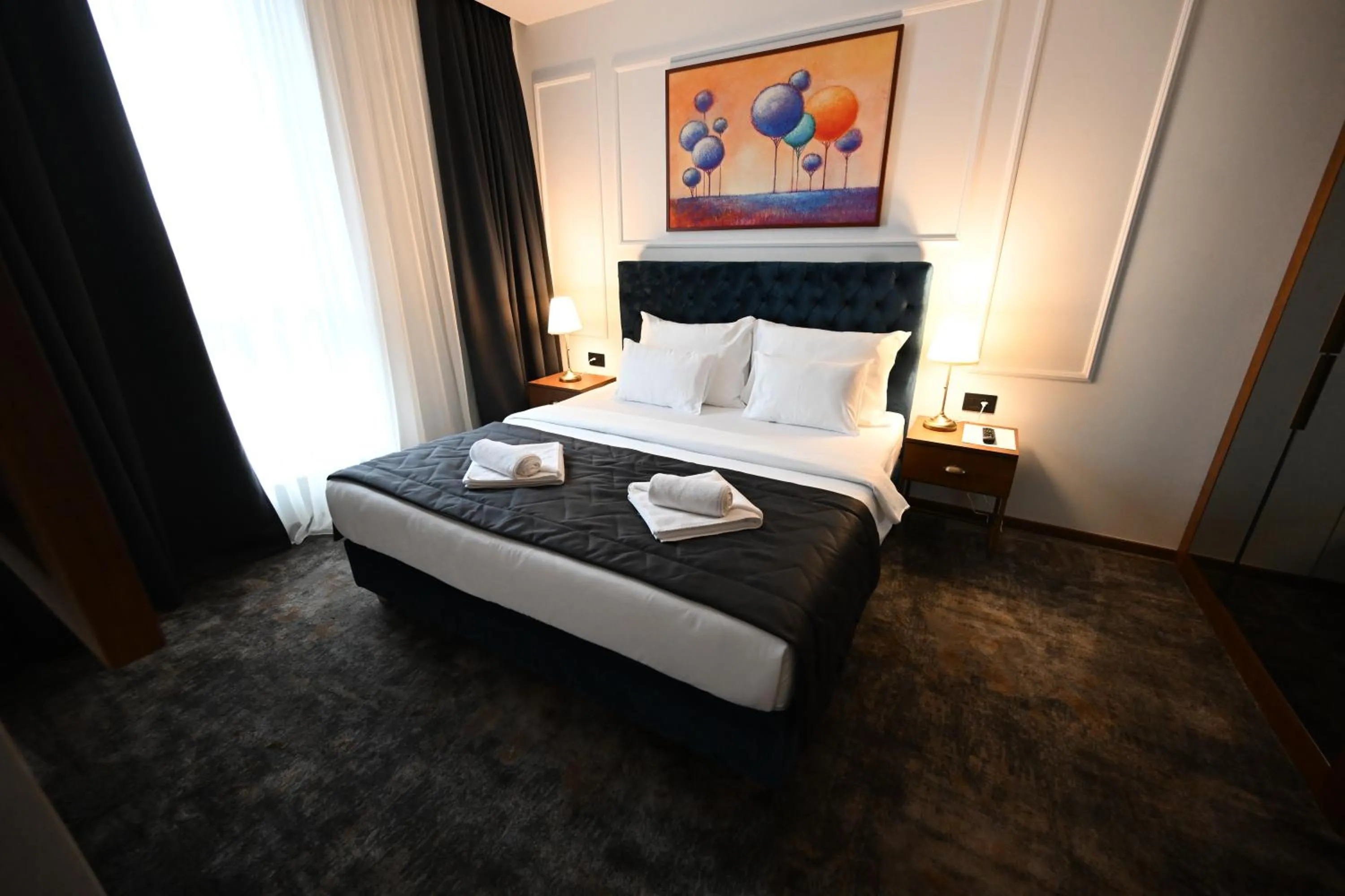 Bedroom, Bed in Hotel Tamiš & Spa