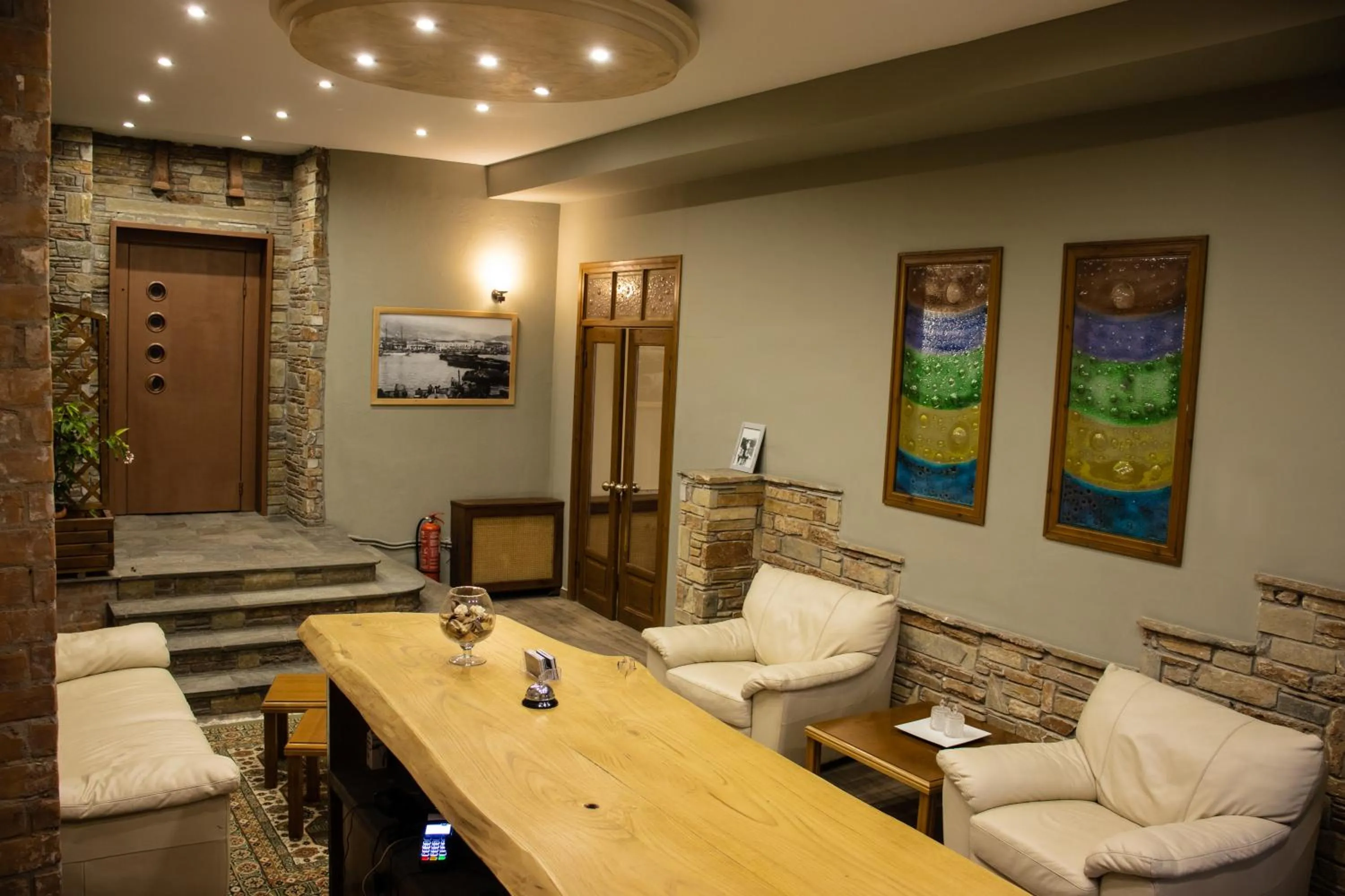 Lobby or reception in Hotel Defkalion