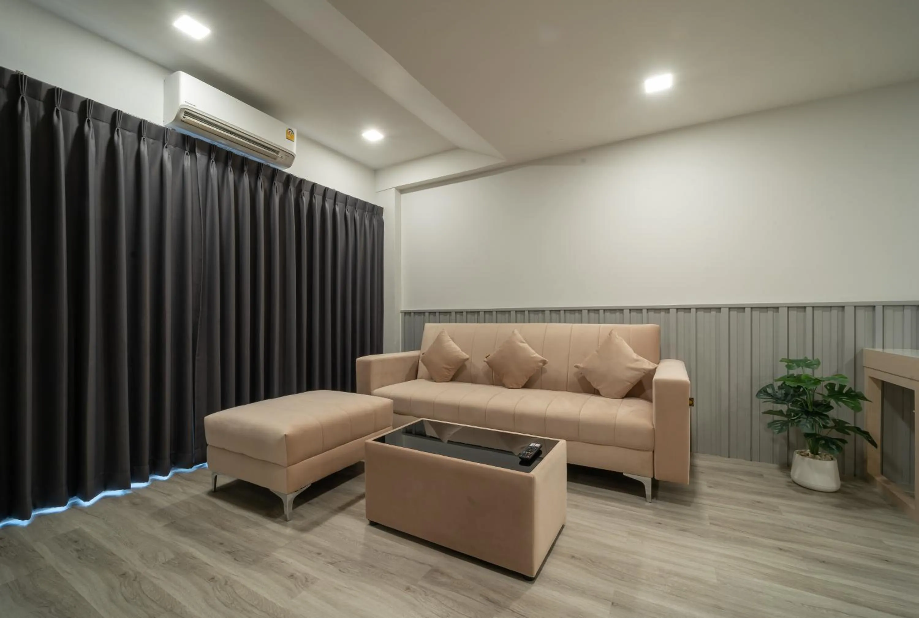 Living room in The Space Hotel Lampang