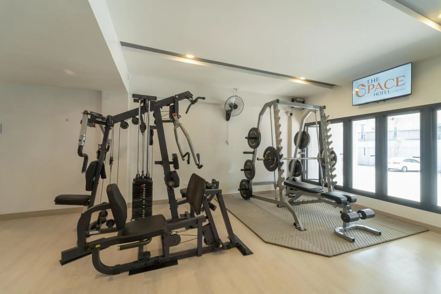 Fitness centre/facilities in The Space Hotel Lampang