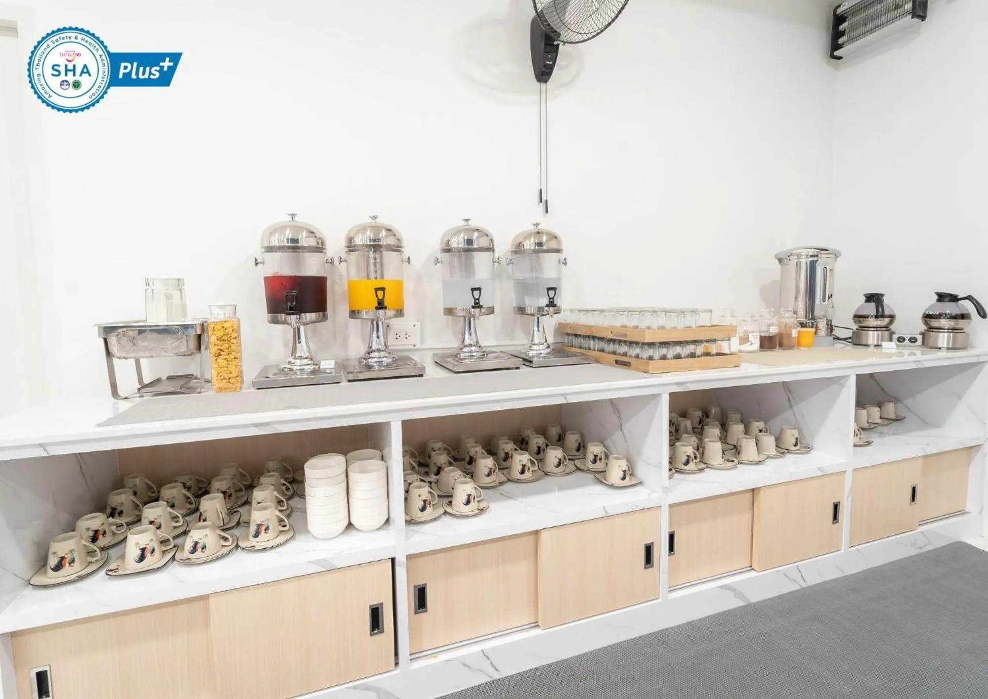 Breakfast in The Space Hotel Lampang