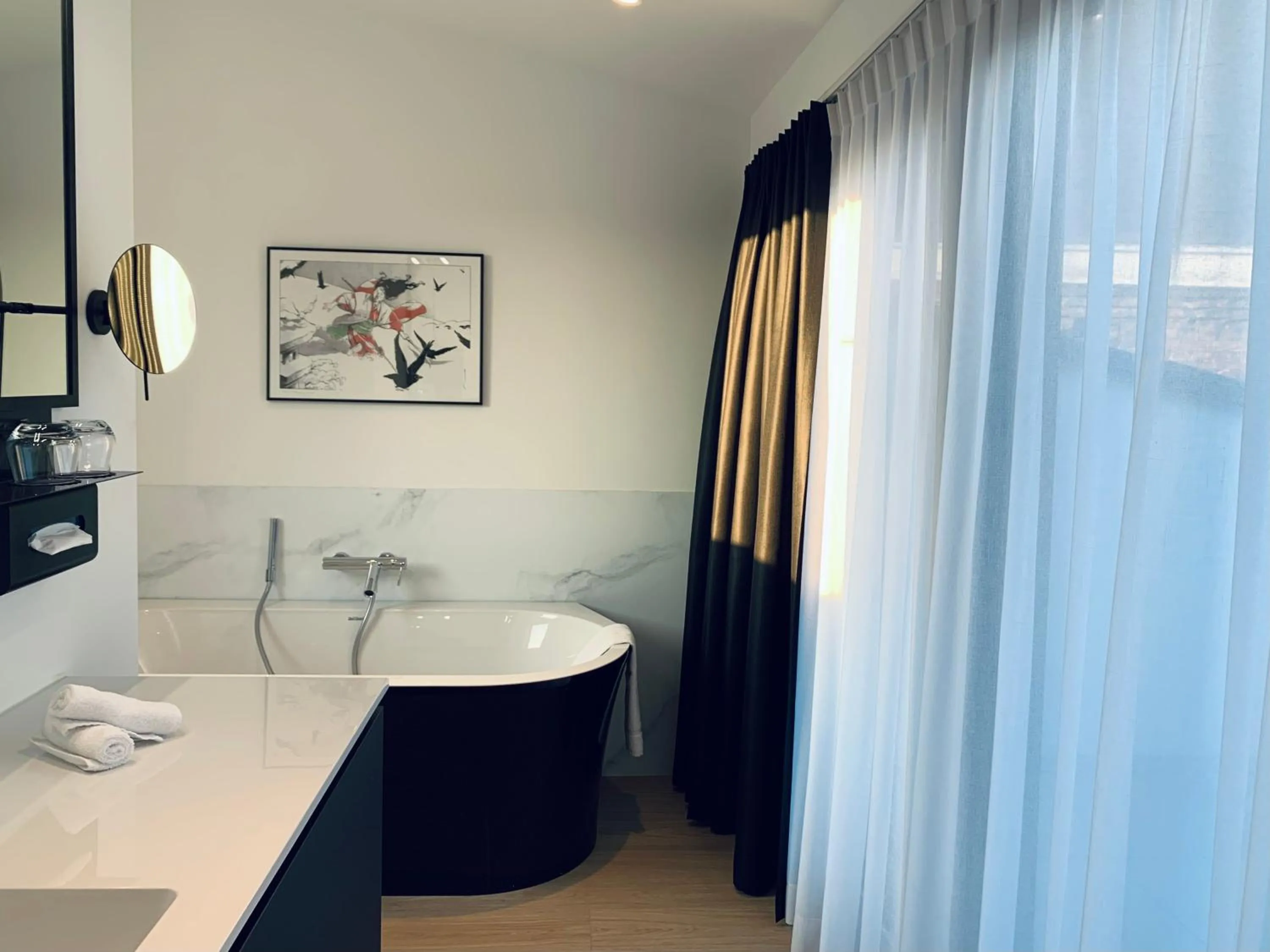 Bathroom in Comic Art Hotel