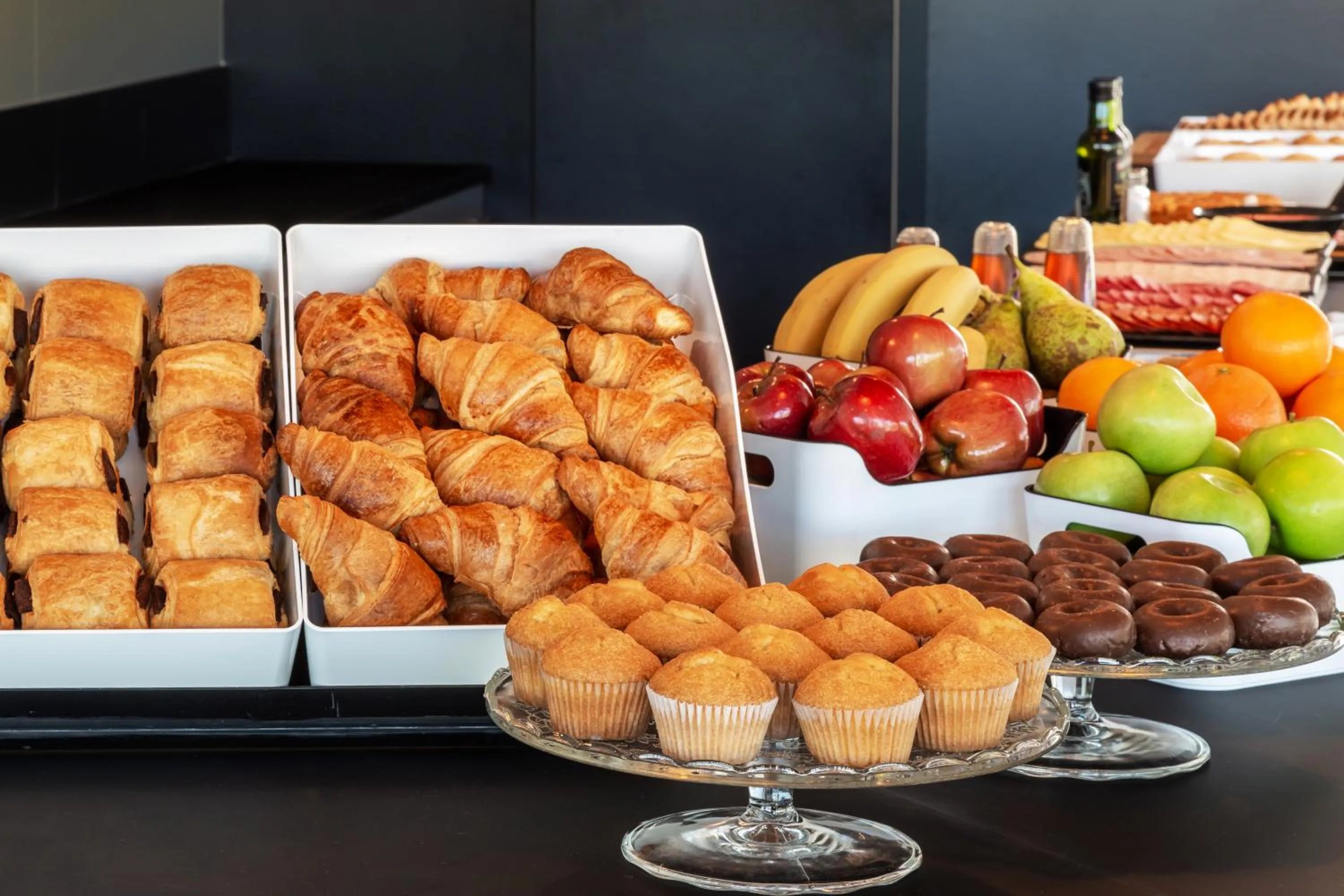 Buffet breakfast in B&B HOTEL Oviedo