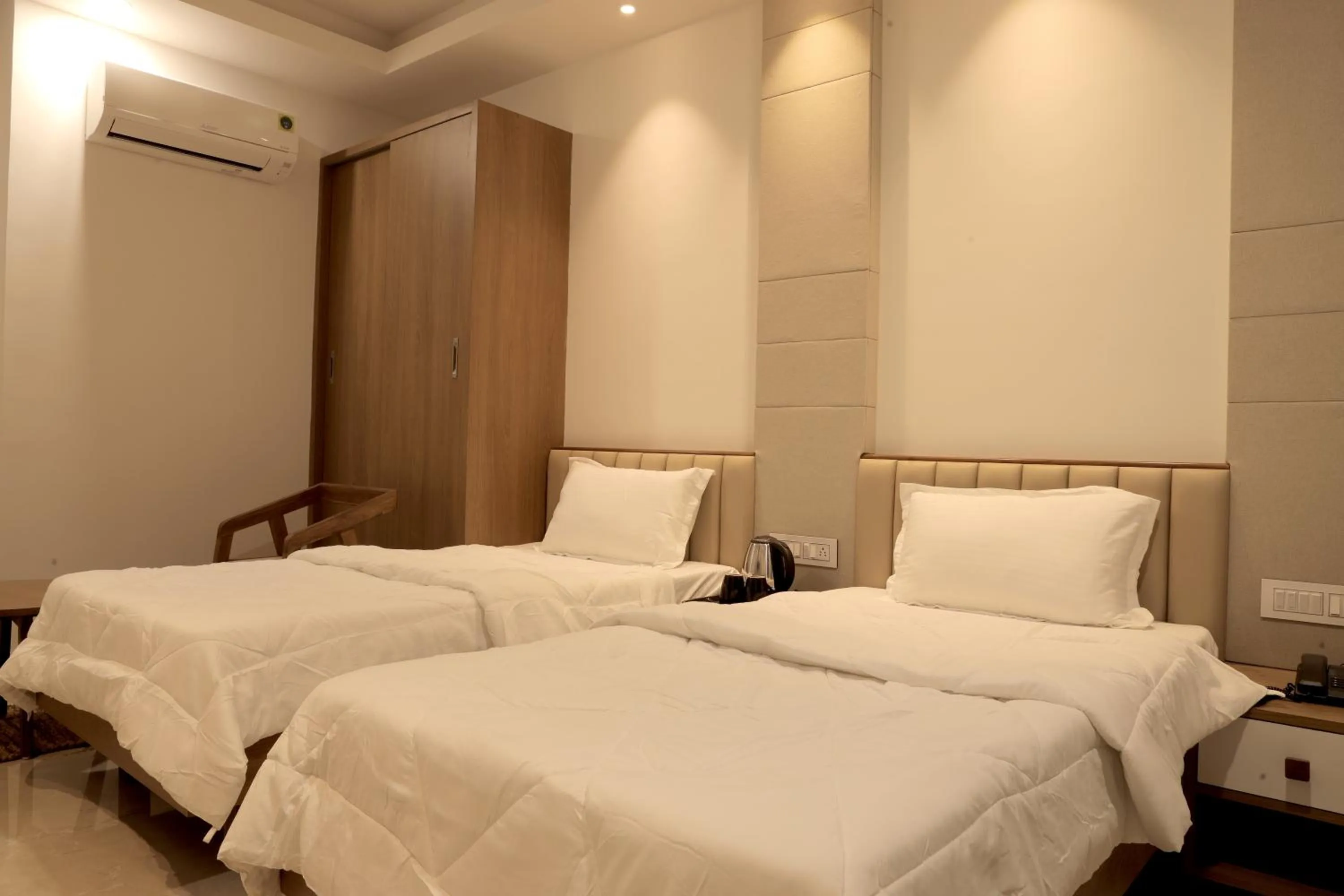 Bed in The Presidential Suites