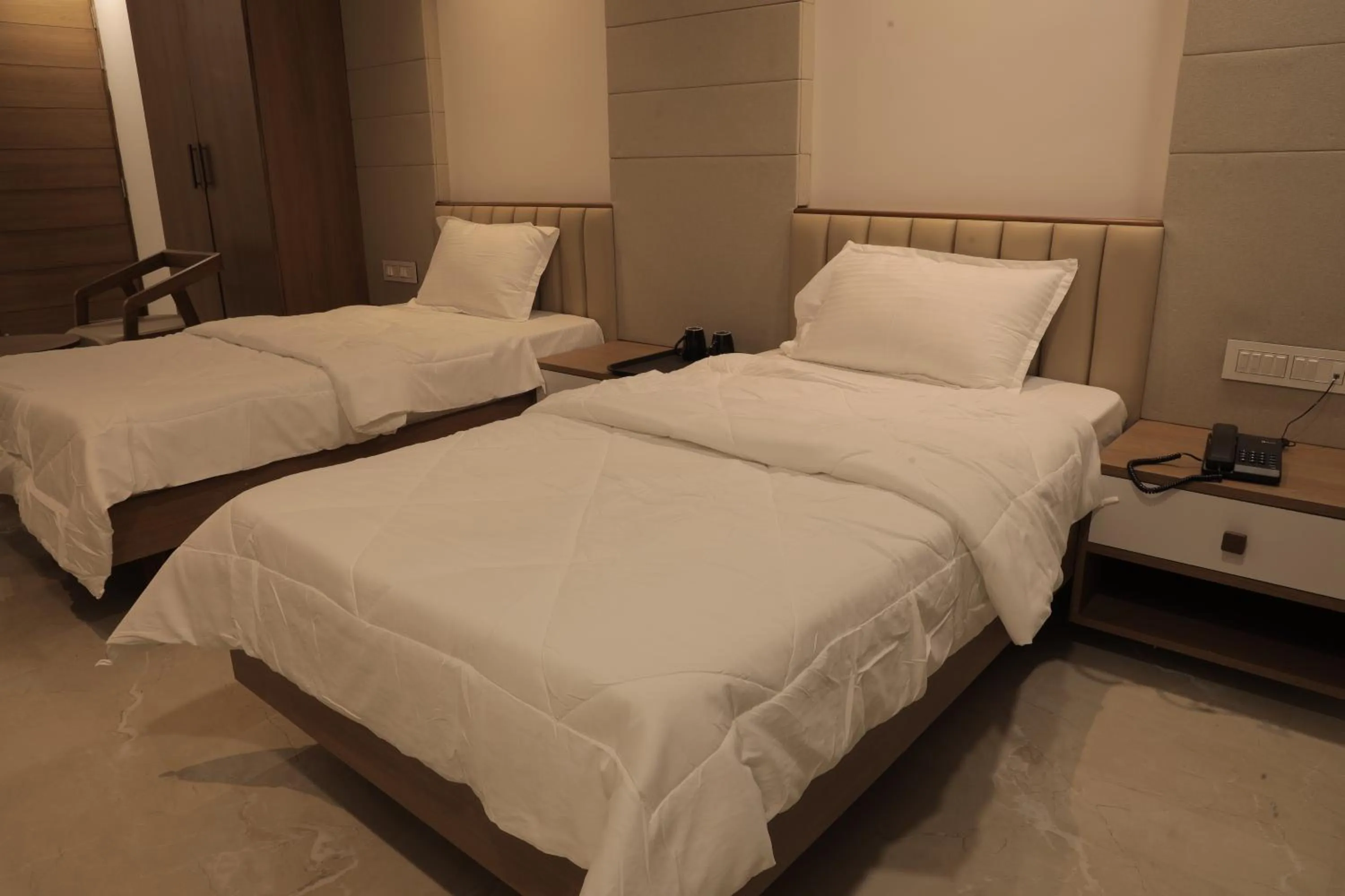 Bed in The Presidential Suites