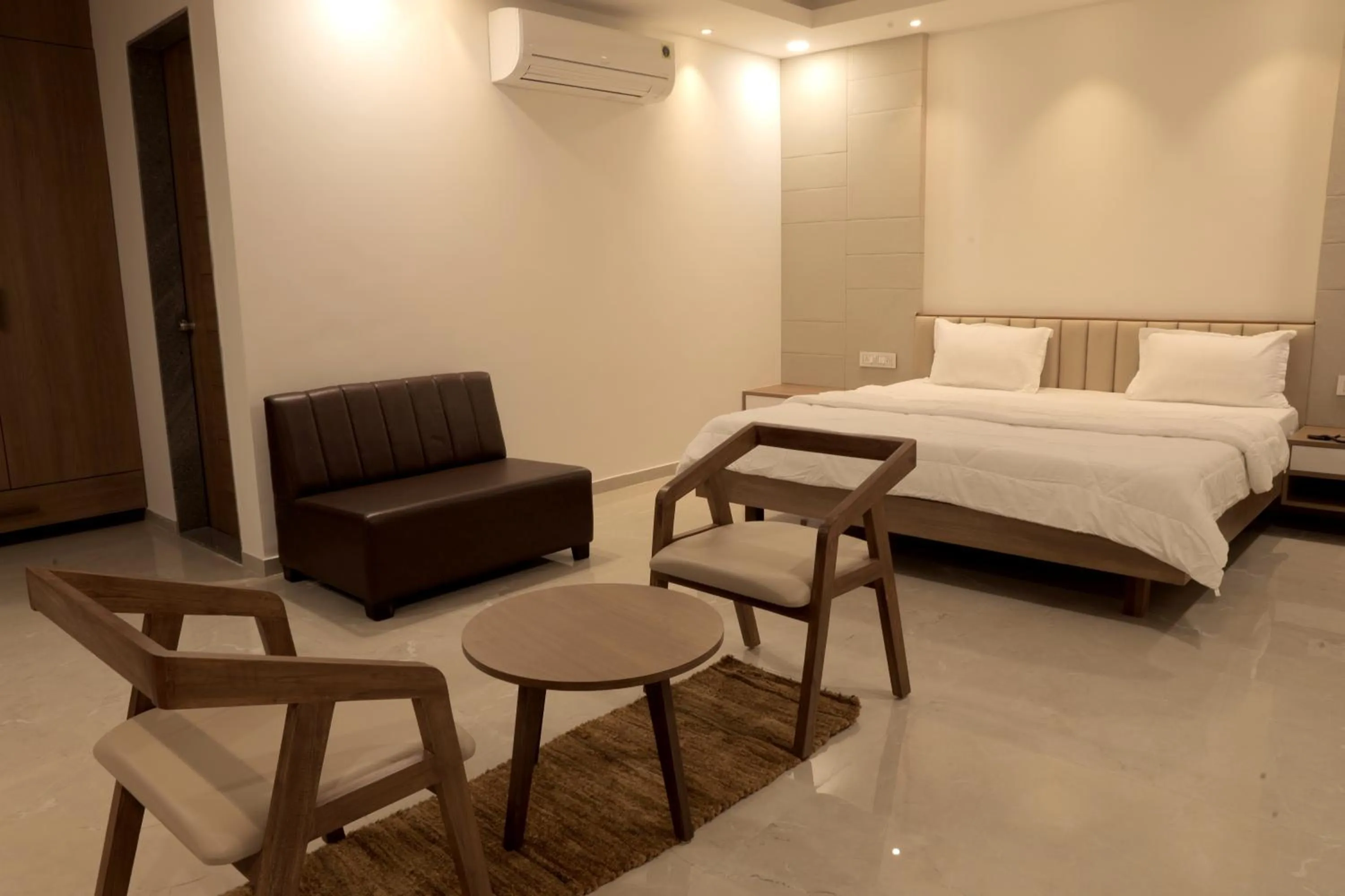 Bed in The Presidential Suites