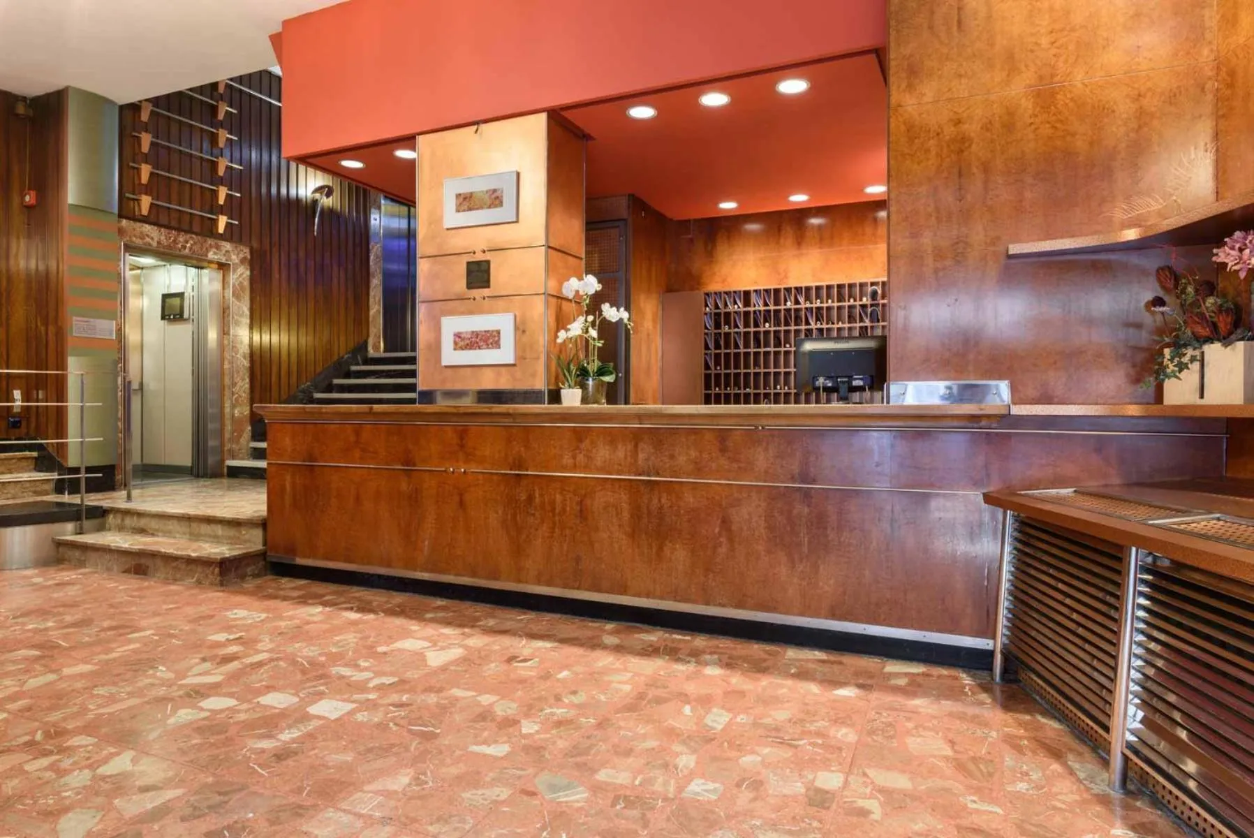 Lobby or reception in Crisol Quindós