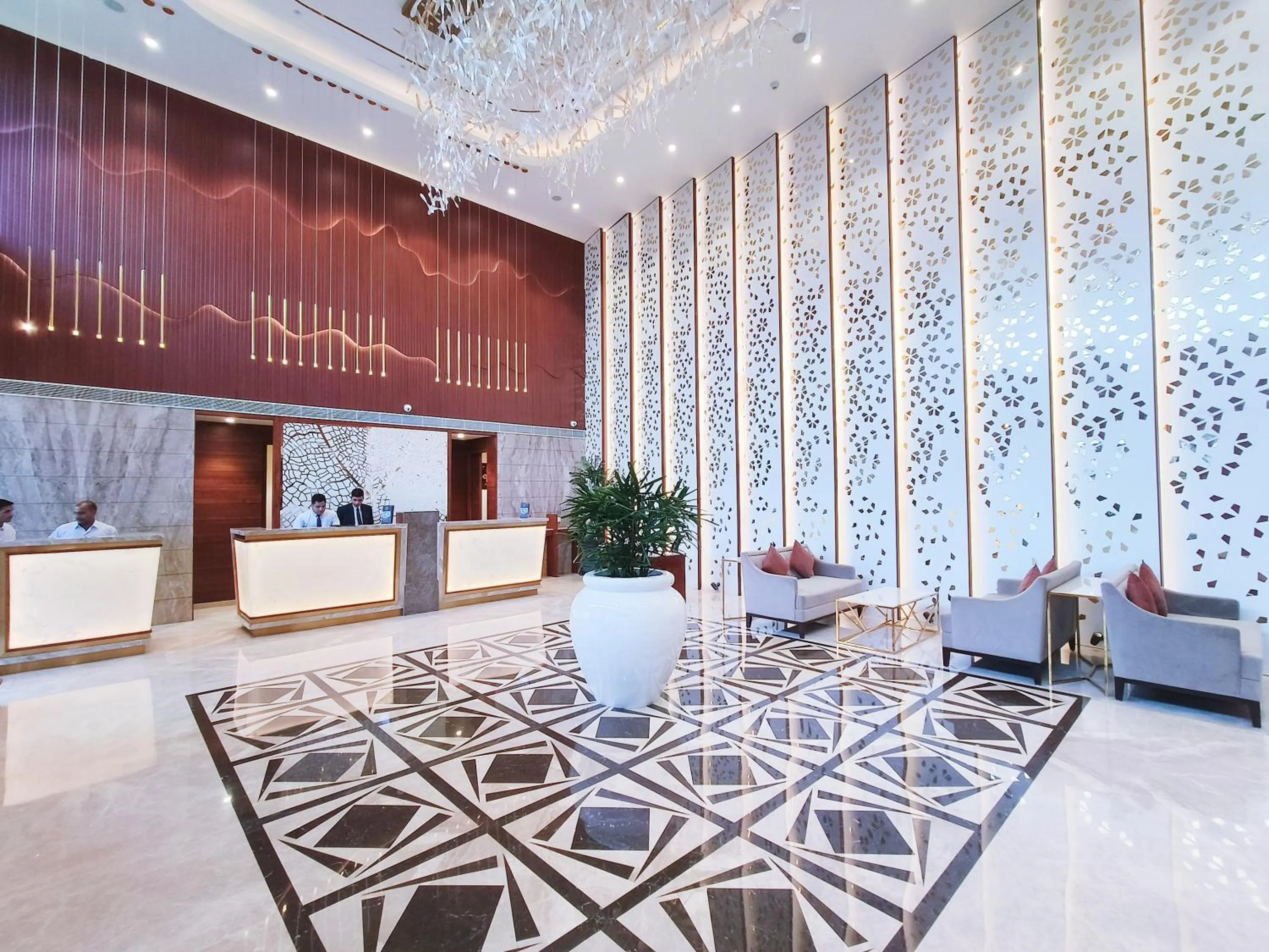 Lobby or reception in Mariton Hotel