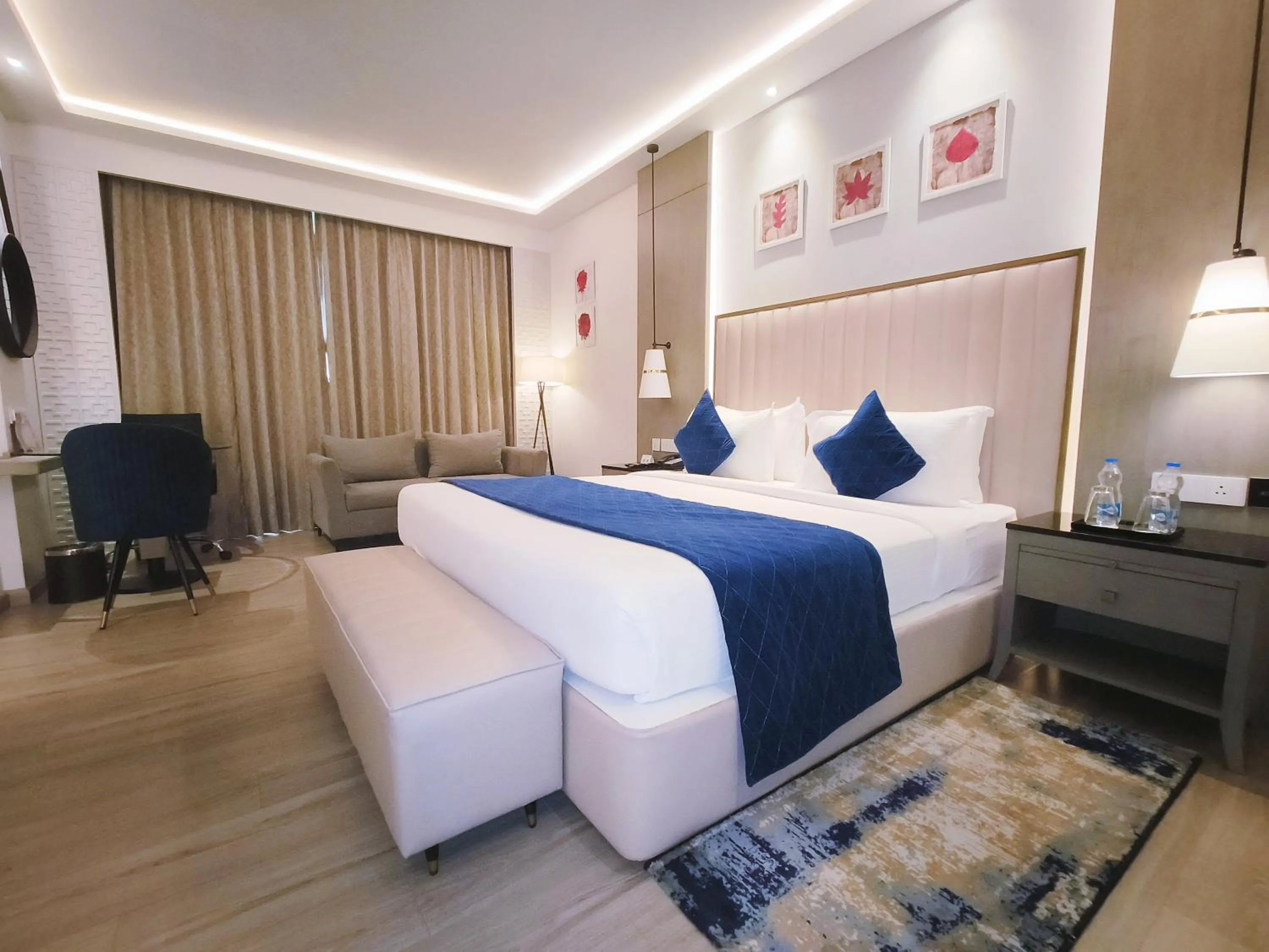 Bed in Mariton Hotel