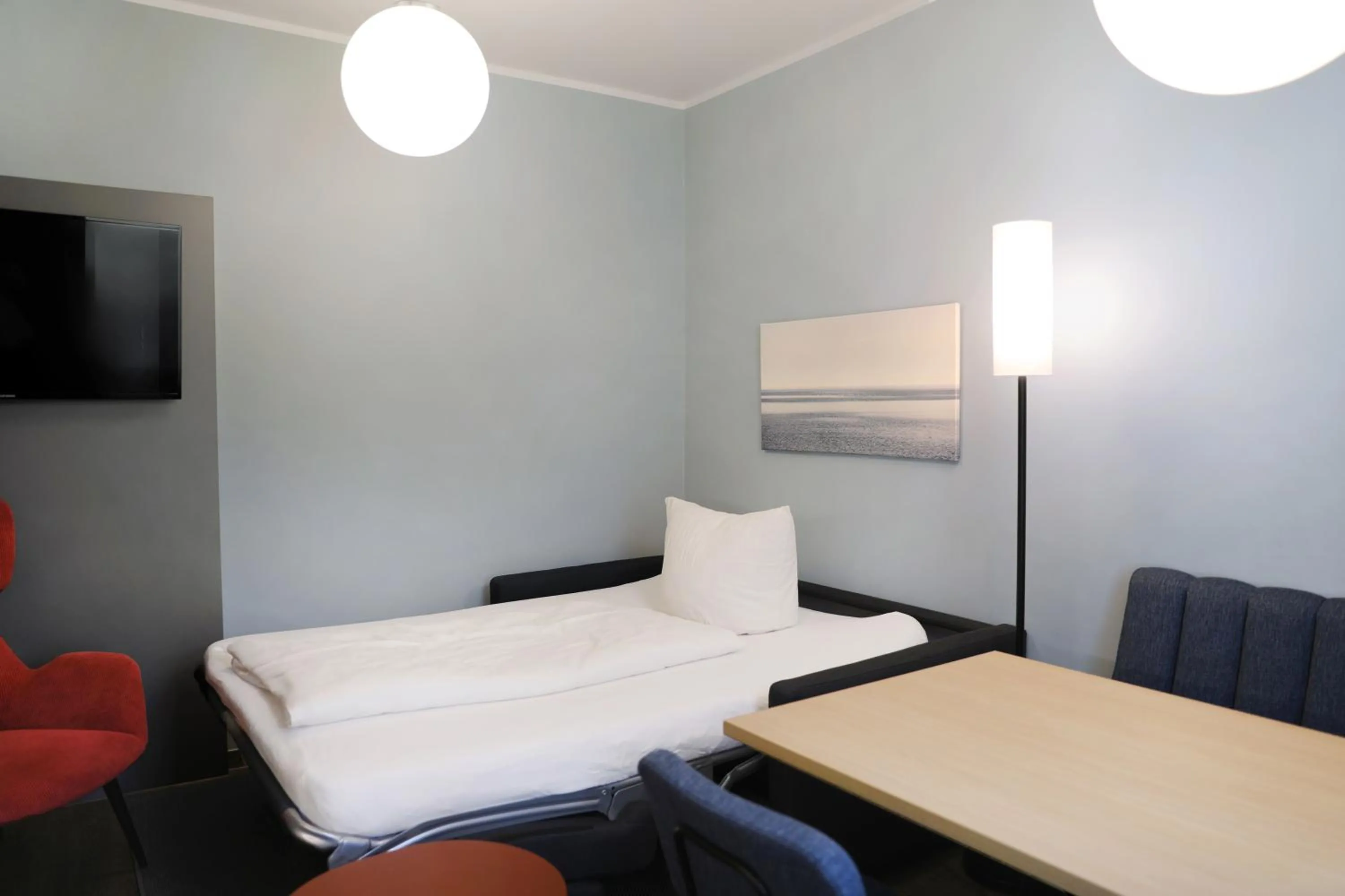 Living room, Bed in Michels Haus Wilhelm-Augusta