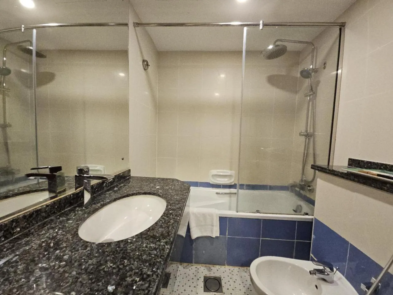 Shower in Royal Concorde Hotel & Suite