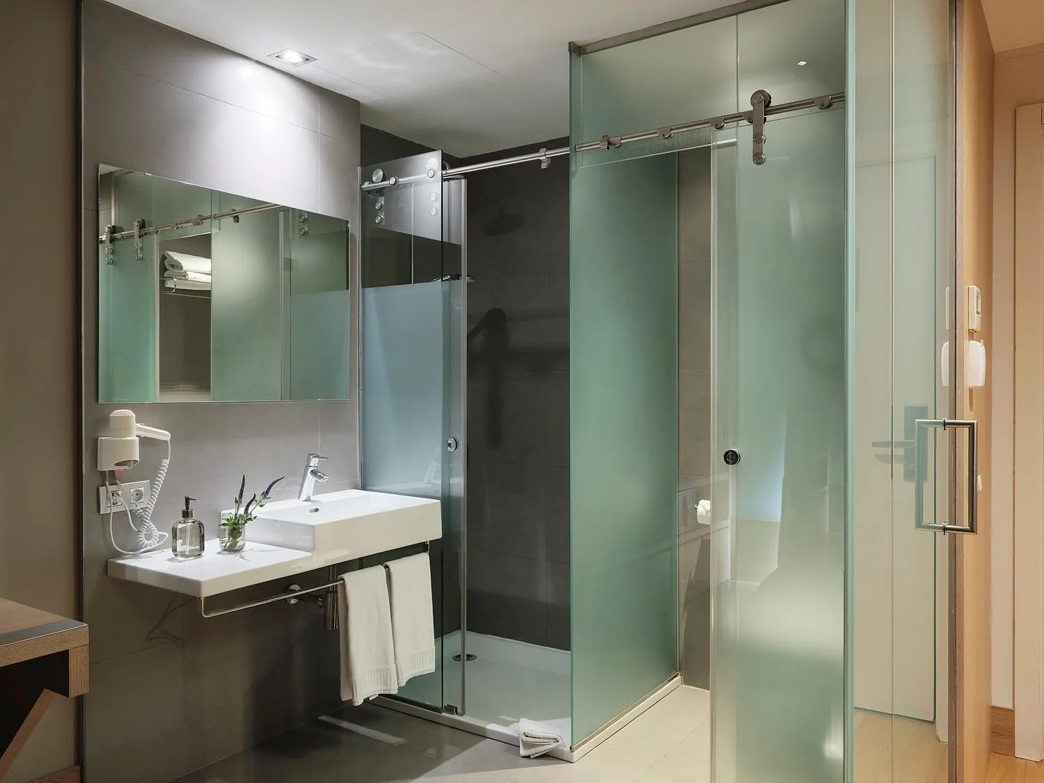 Bathroom in Qgat Restaurant Events & Hotel