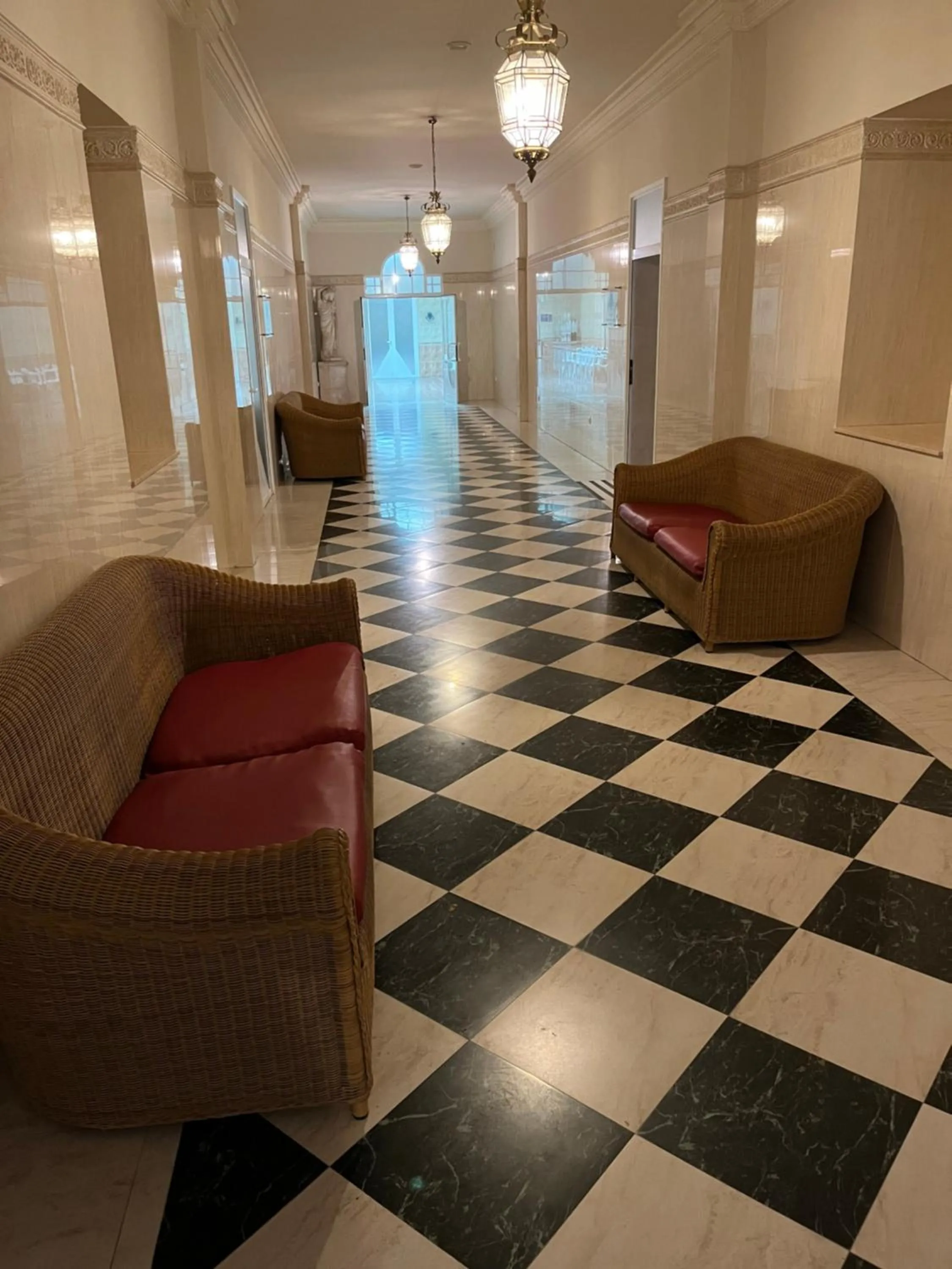 Living room in Hotel Parque Balneario Termas Pallares