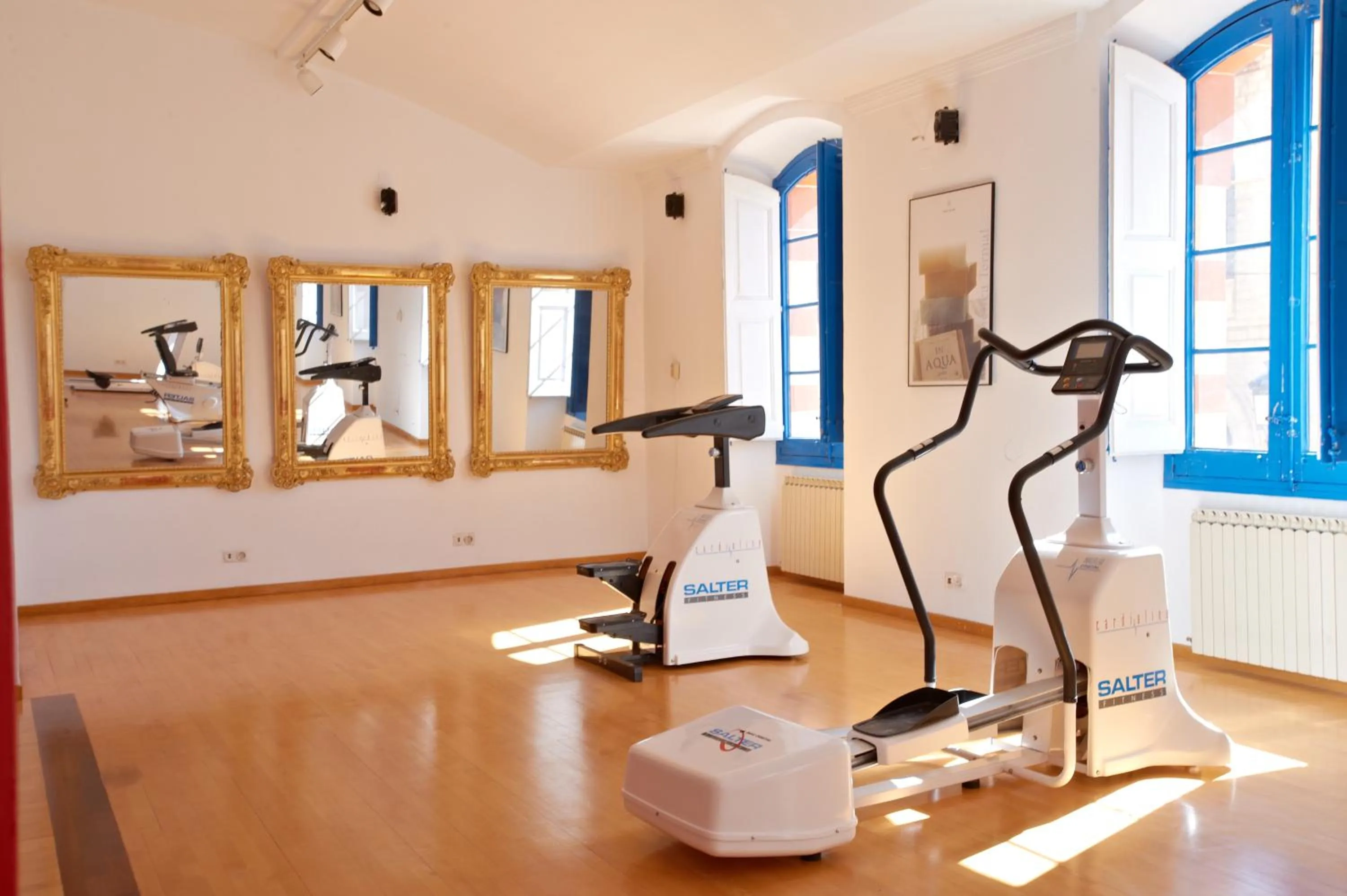 Fitness centre/facilities in Hotel Parque Balneario Termas Pallares