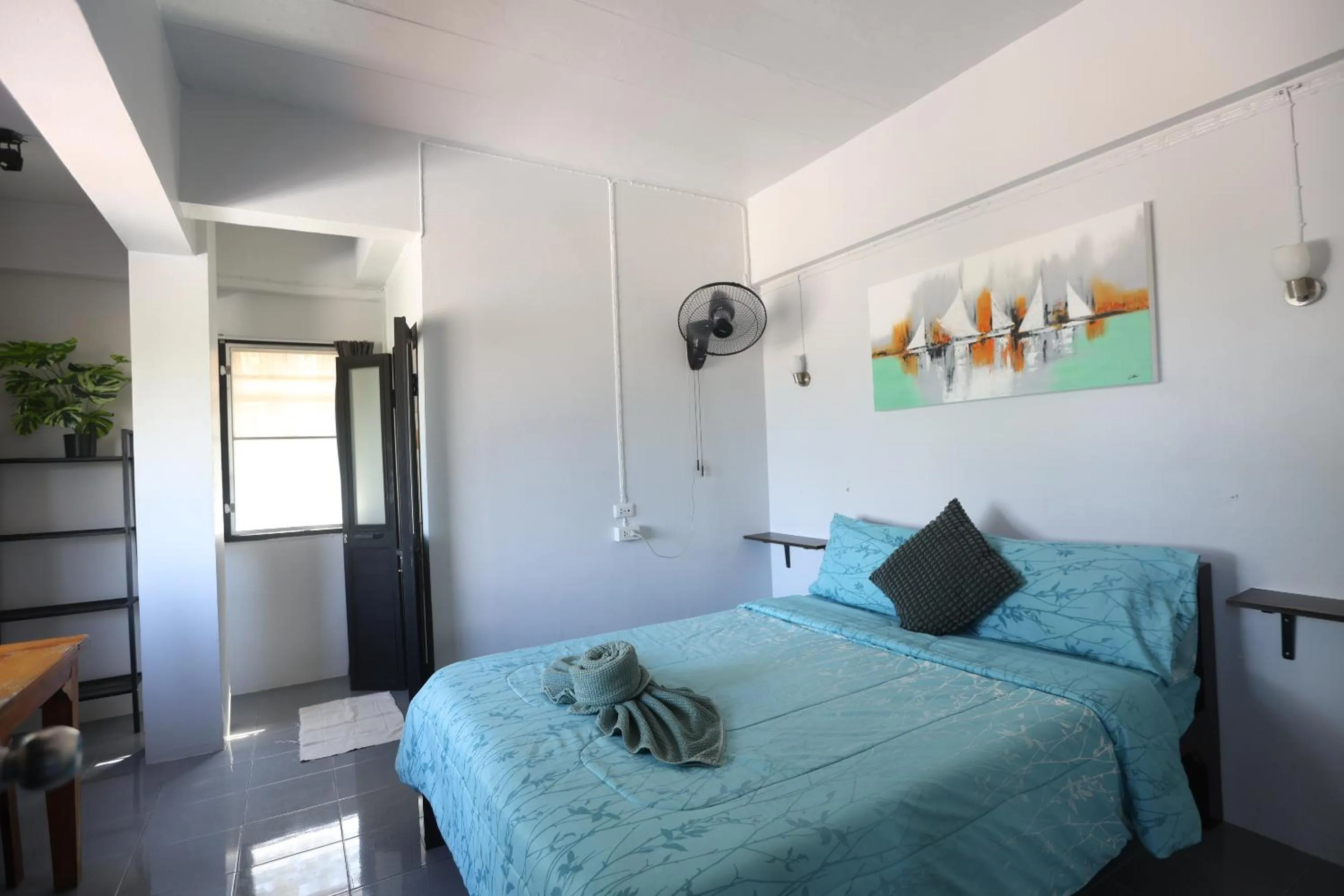 Bed in Funky Crab The River