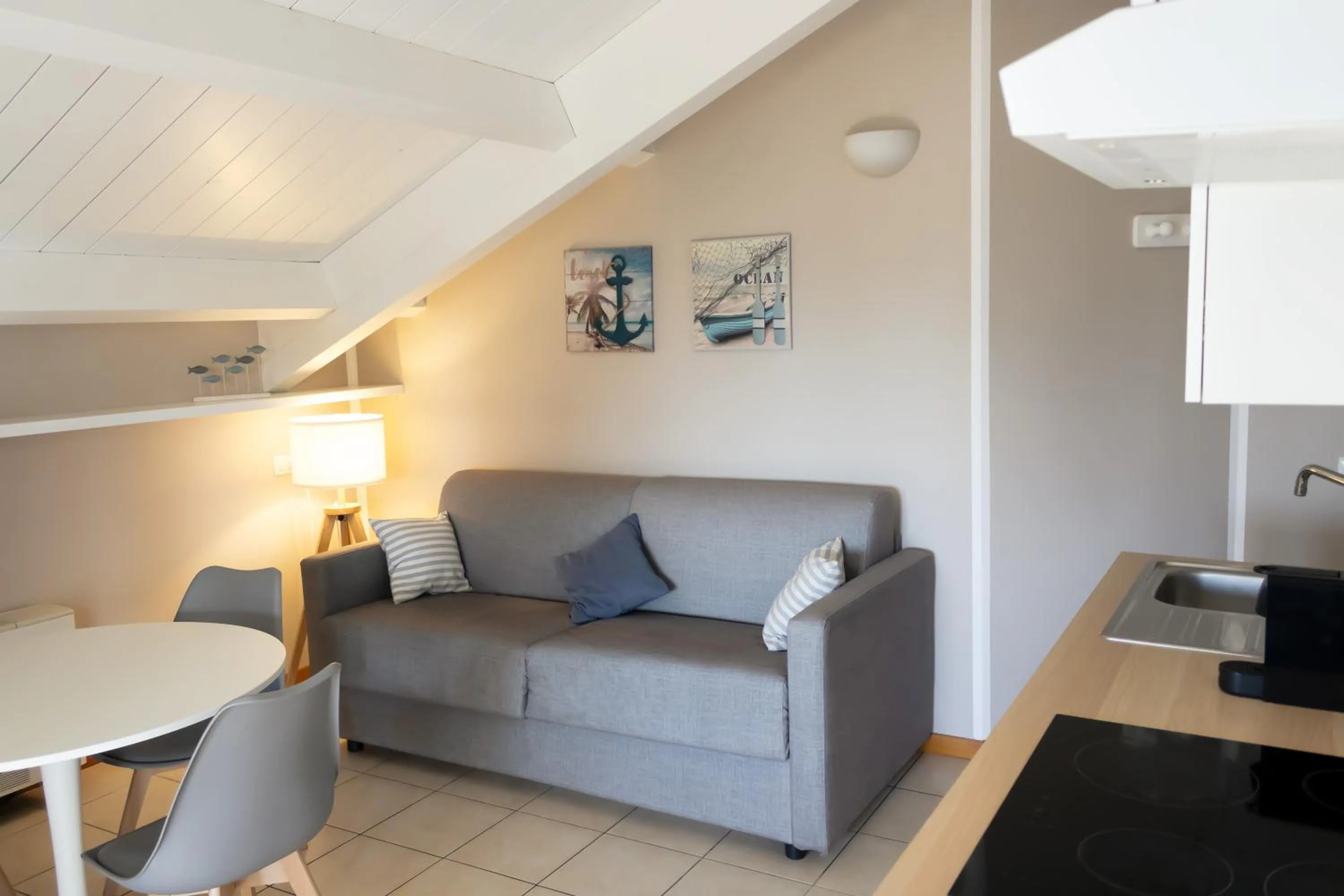 Living room in Residence Marittimo Riccione