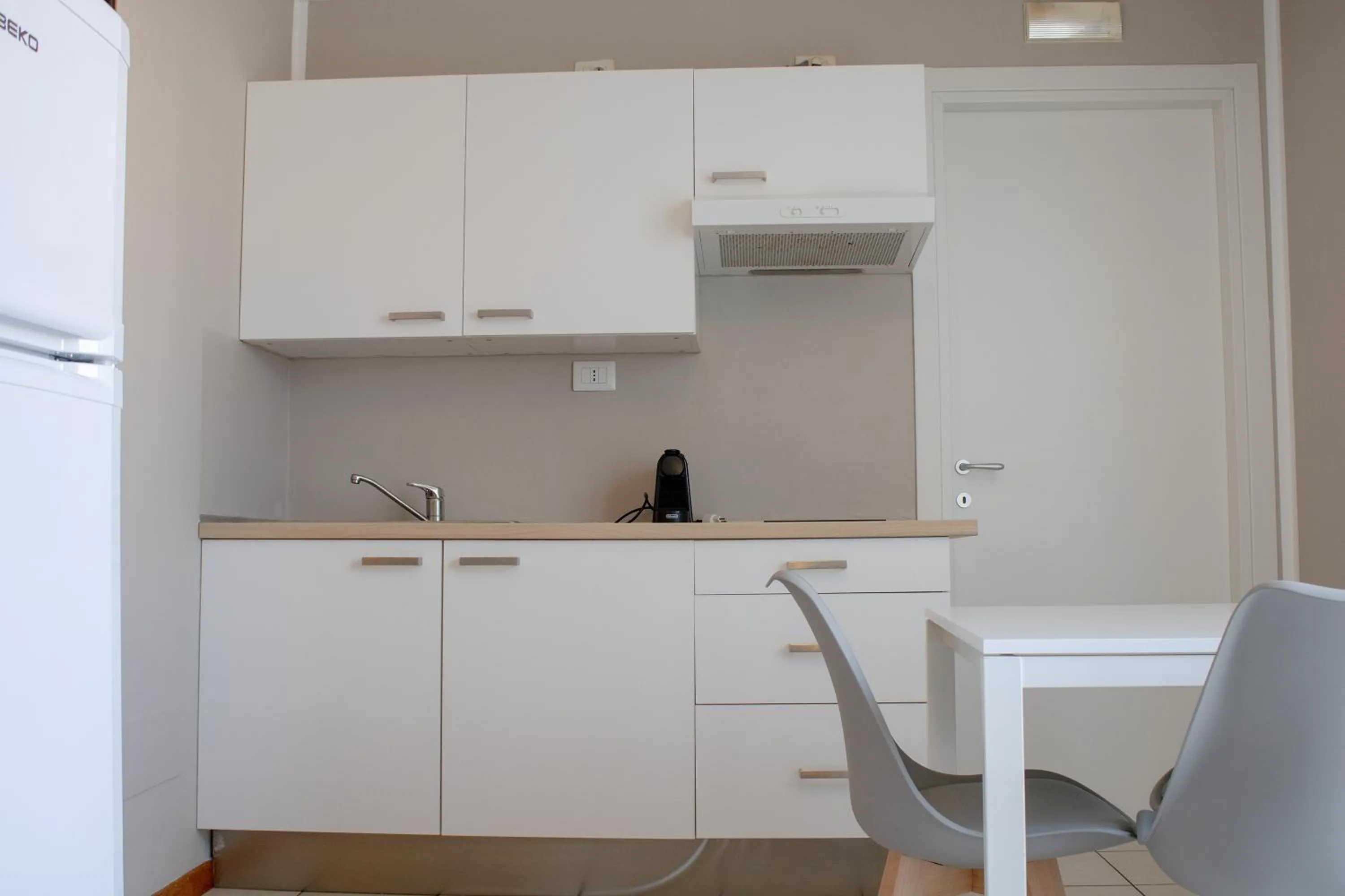 Kitchen or kitchenette in Residence Marittimo Riccione