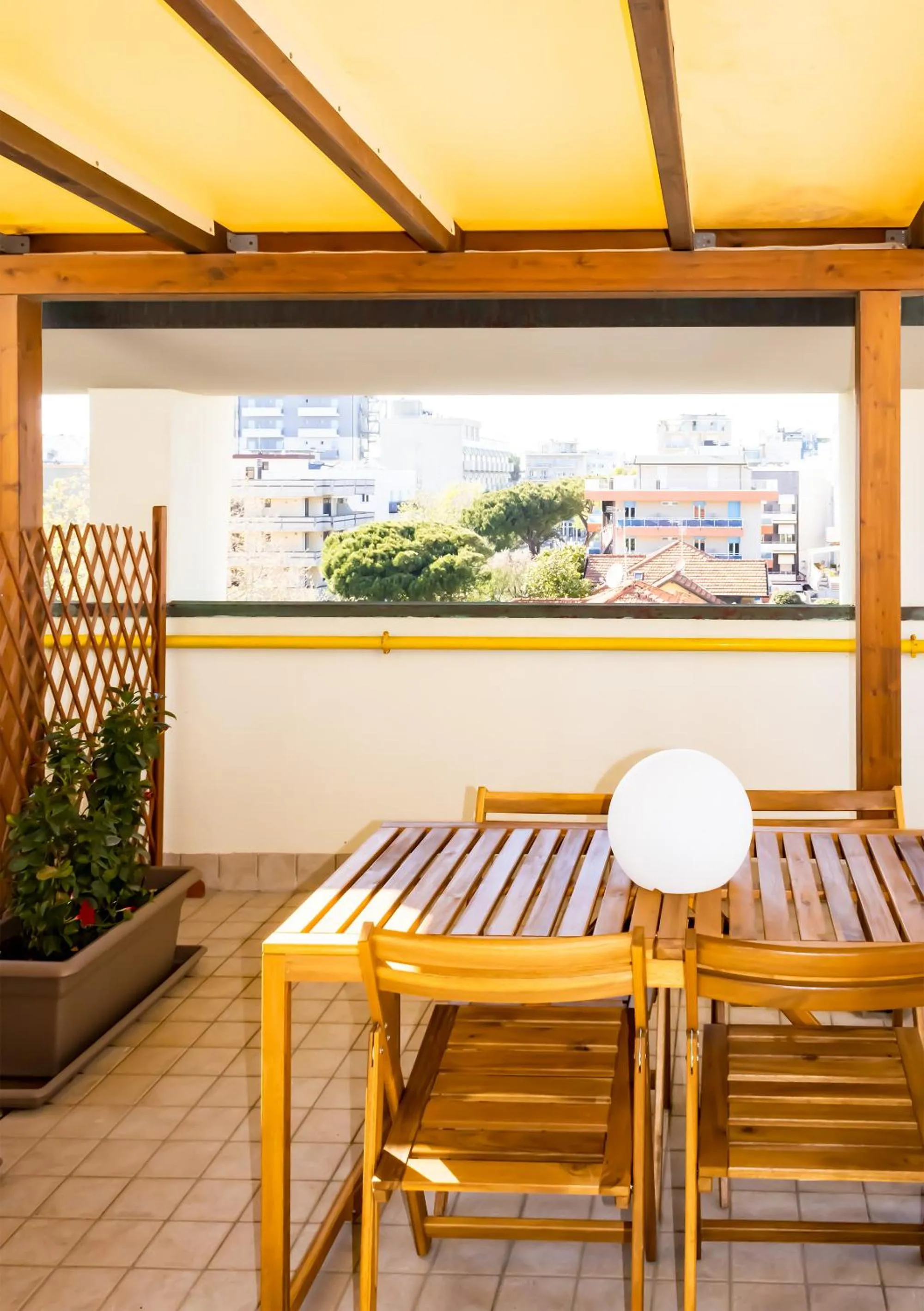 Balcony/Terrace in Residence Marittimo Riccione