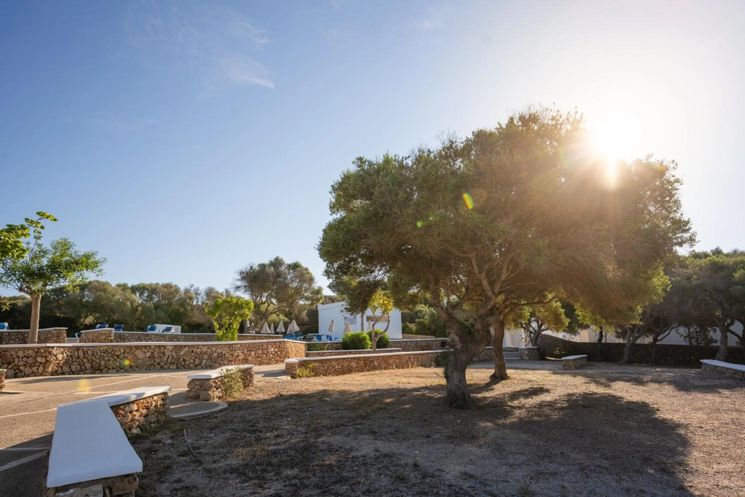 Natural landscape in Minura Sur Menorca