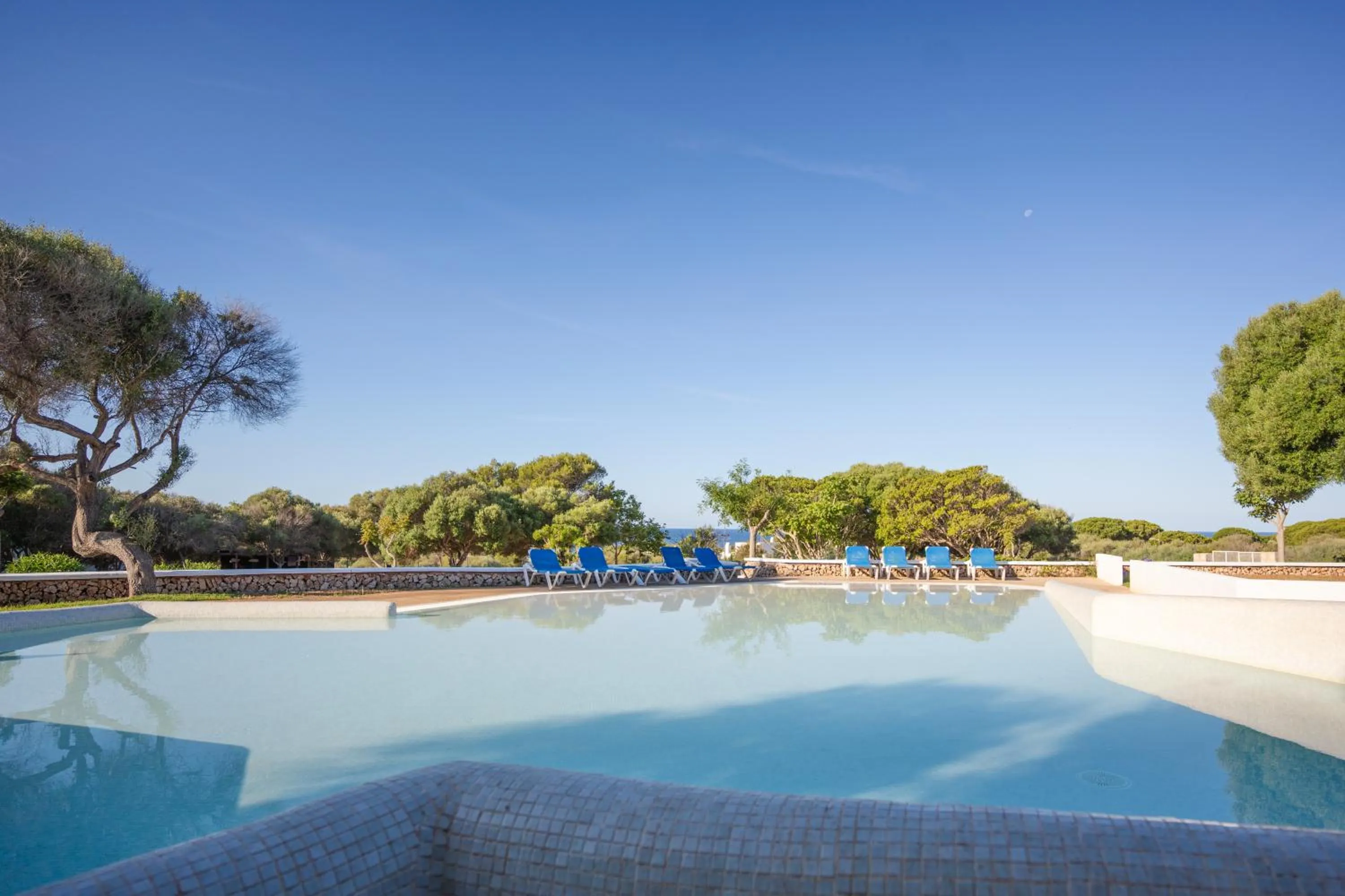 Pool view in Minura Sur Menorca
