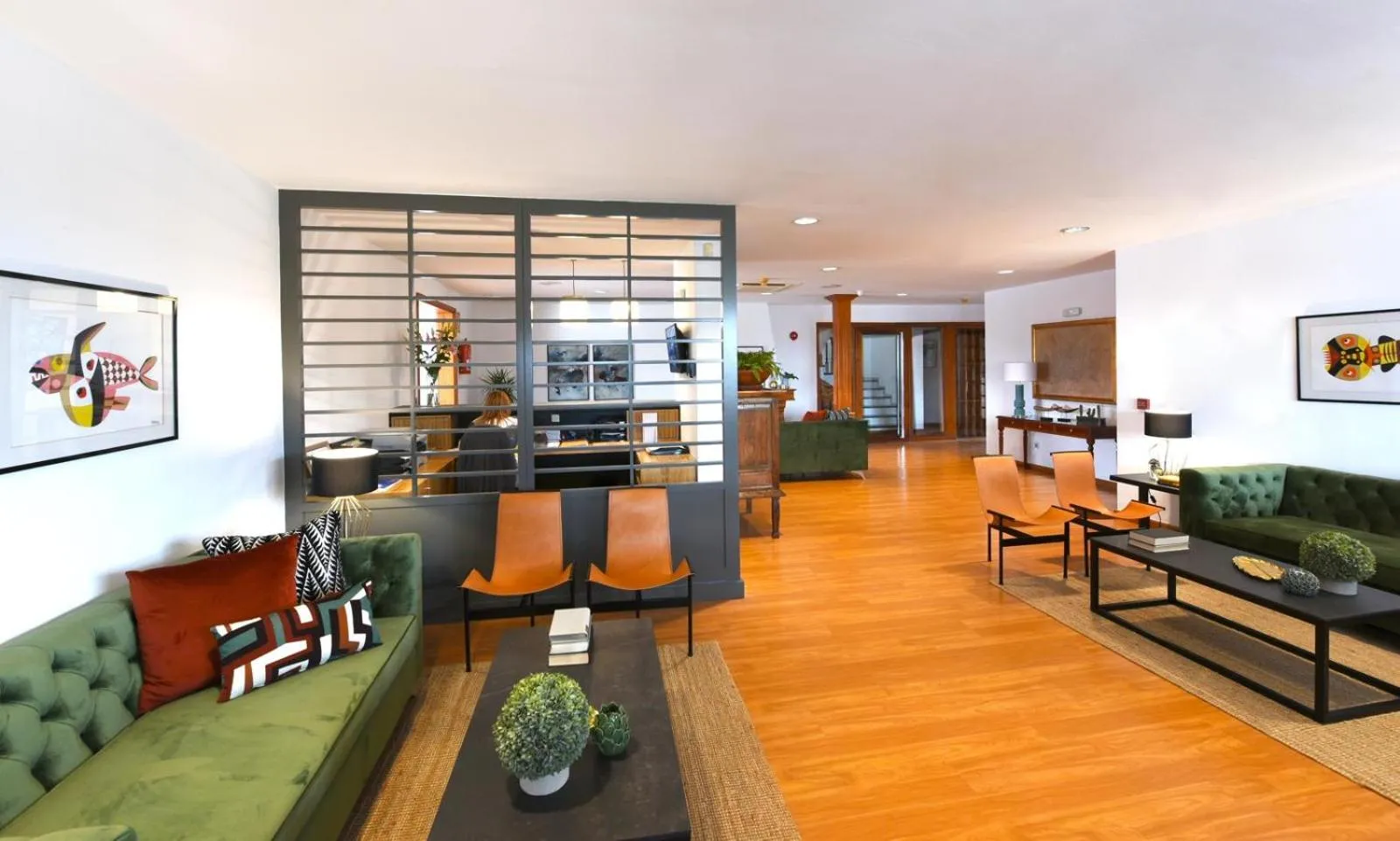 Lobby or reception in Hotel Rural Finca de La Florida