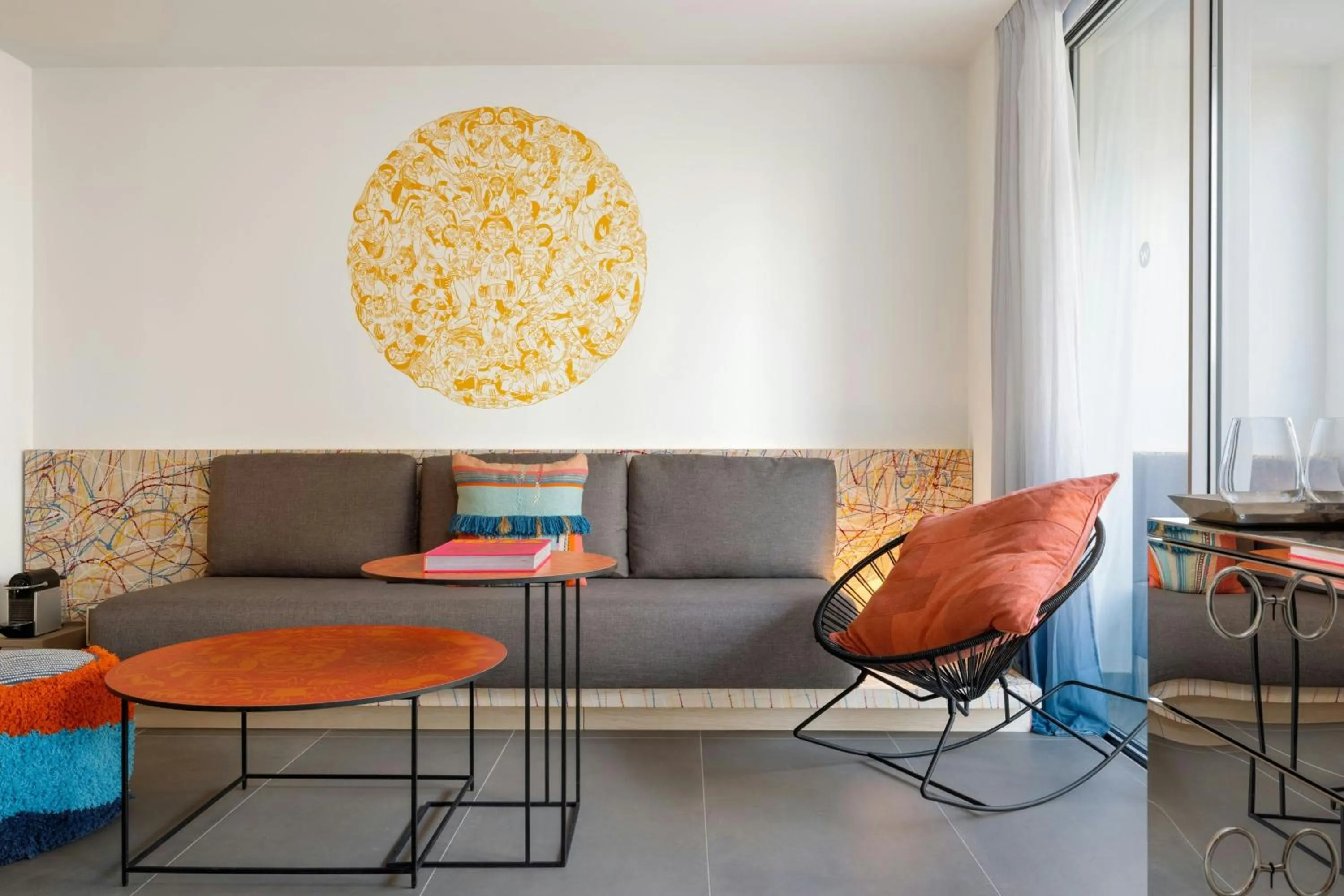 Living room in W Ibiza