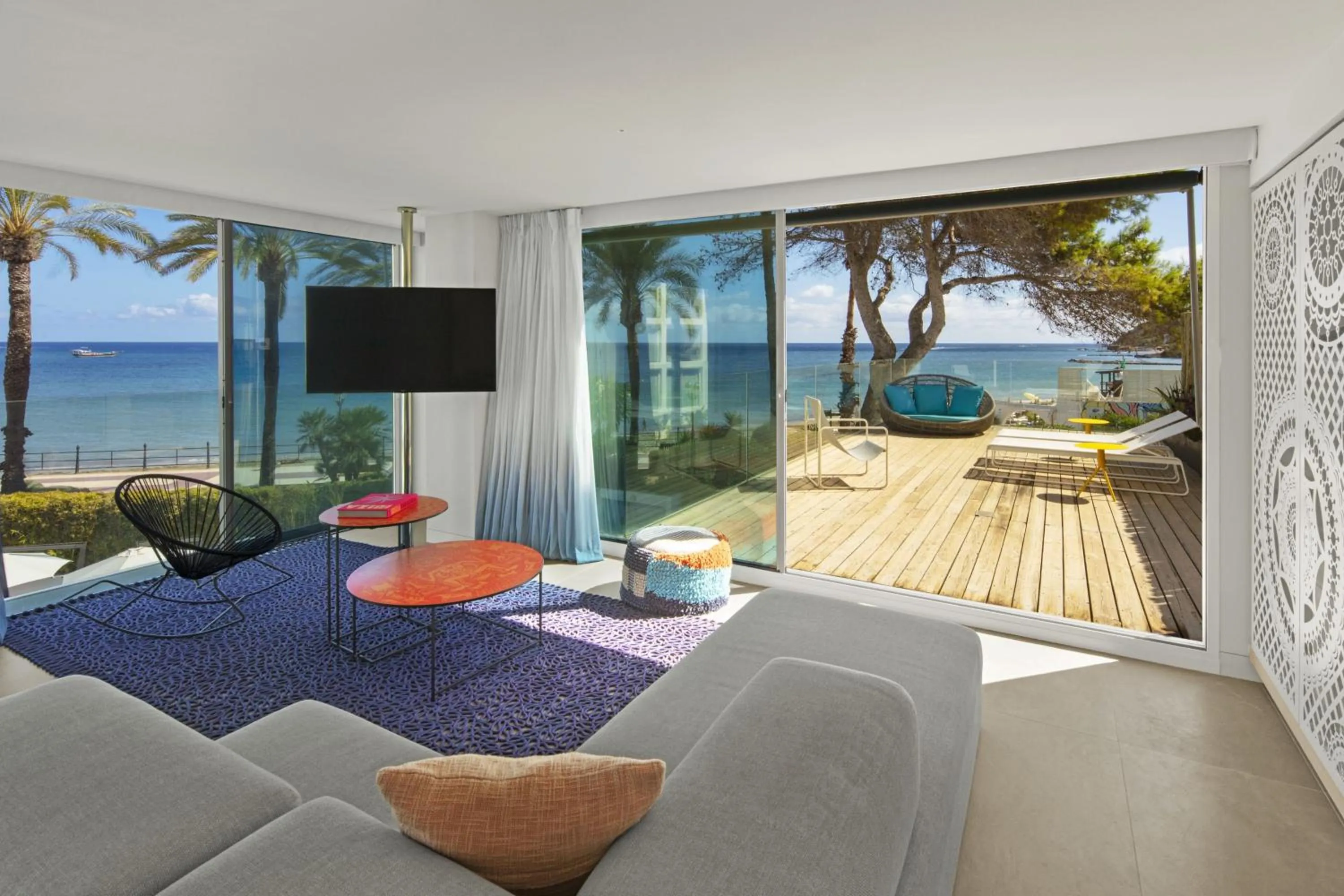 Living room in W Ibiza